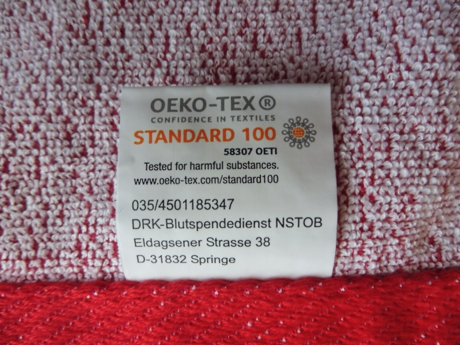 2 x Handtuch Lebensretter (DRK ca. 70x140)
