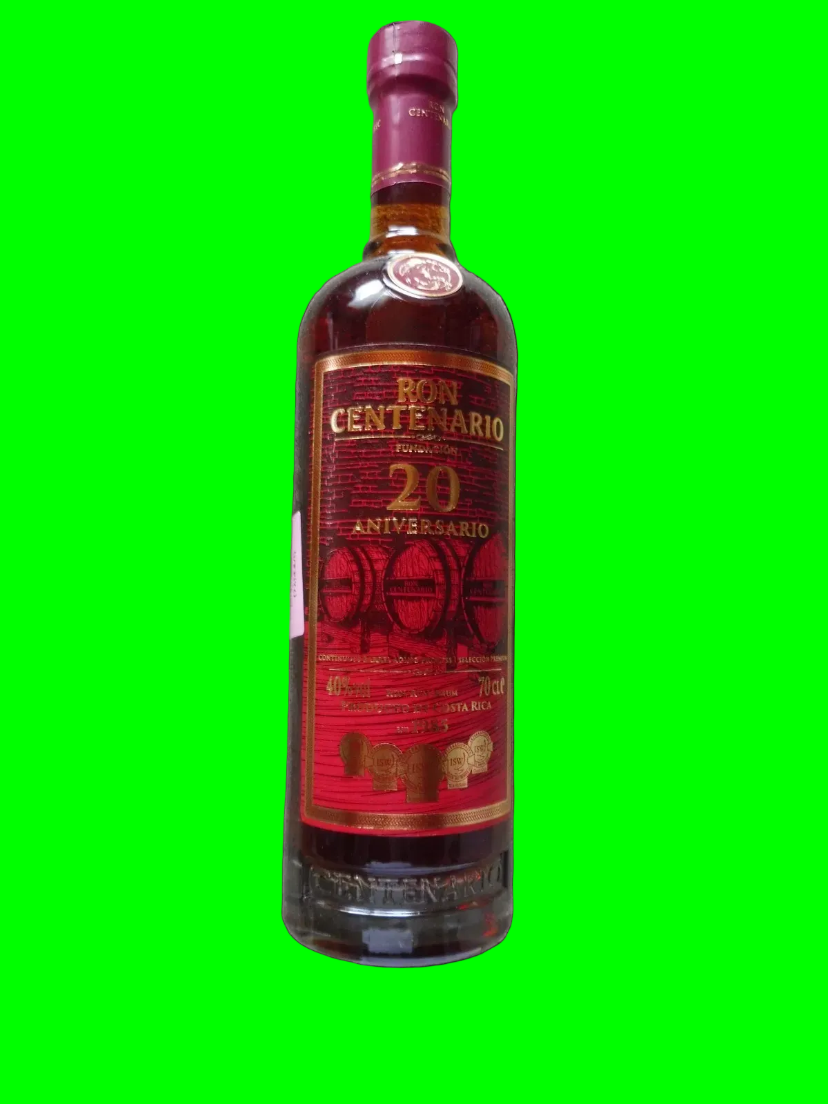 Ron Centenario 20 Aniversario, 40vol; 70 cl