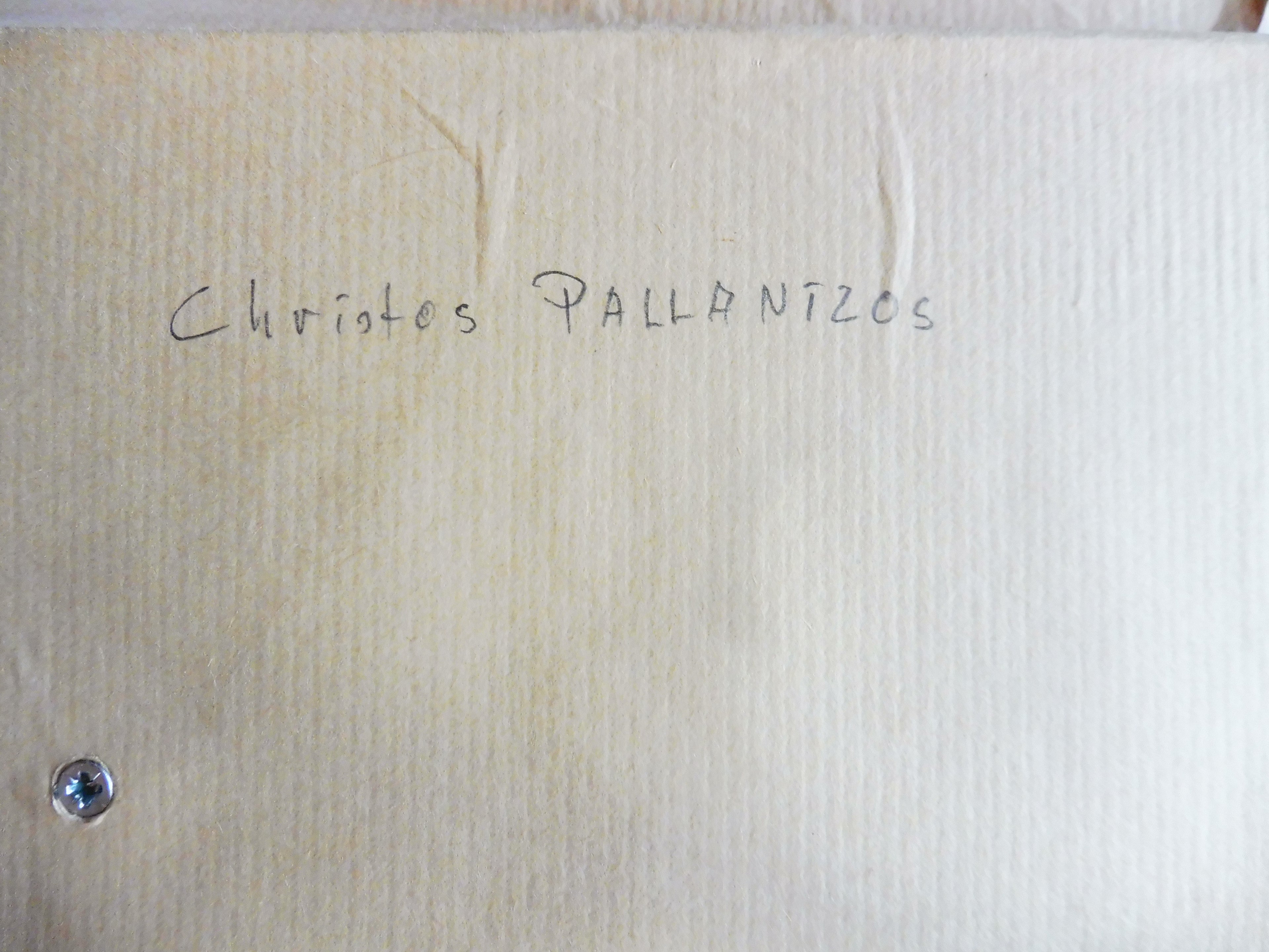 Christos Pallantzas Stilleben, ca. 20,5 x 15 cm, Rahmen 39,2 x 34,4 cm, 2 Bilder