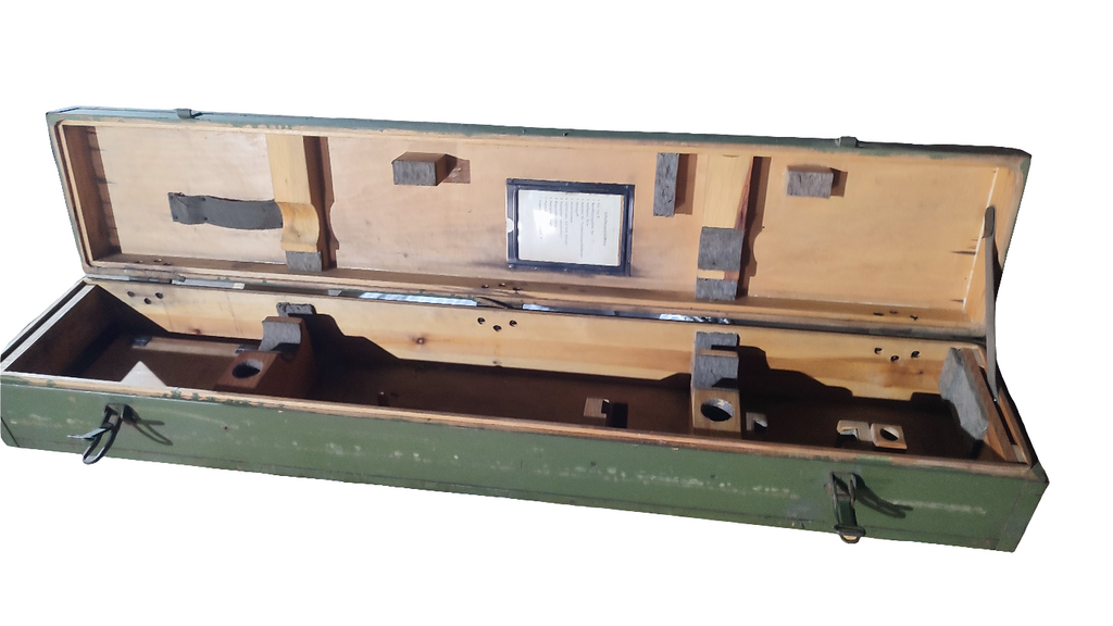 Kiste f. Entfernungsmesser, ca. 1941-1944, Sammlerstück (Überwiegend aus Holz)