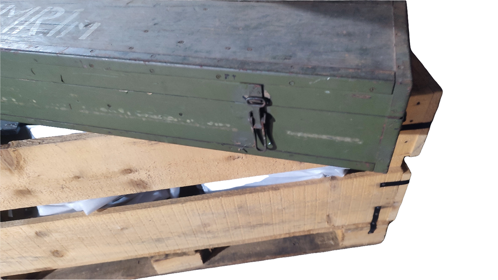 Kiste f. Entfernungsmesser, ca. 1941-1944, Sammlerstück (Überwiegend aus Holz)