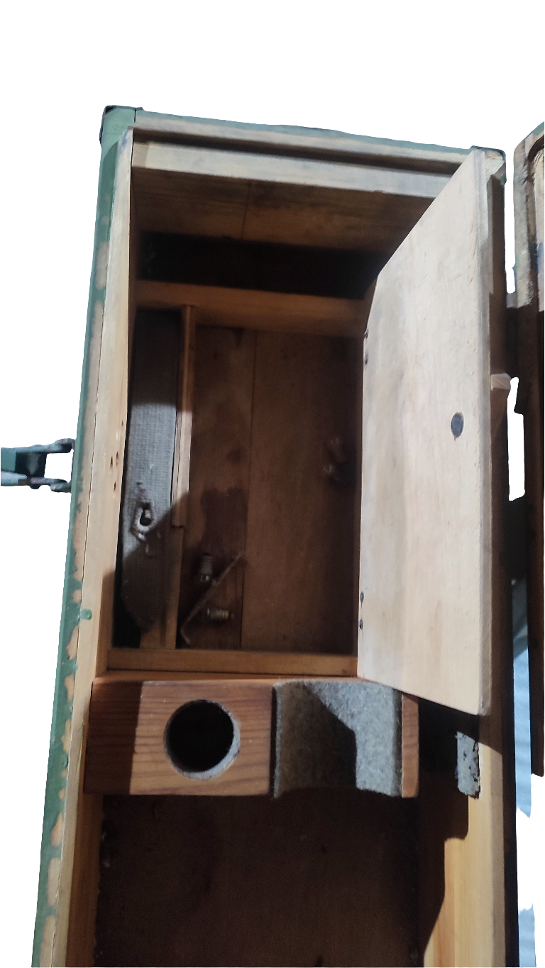 Kiste f. Entfernungsmesser, ca. 1941-1944, Sammlerstück (Überwiegend aus Holz)