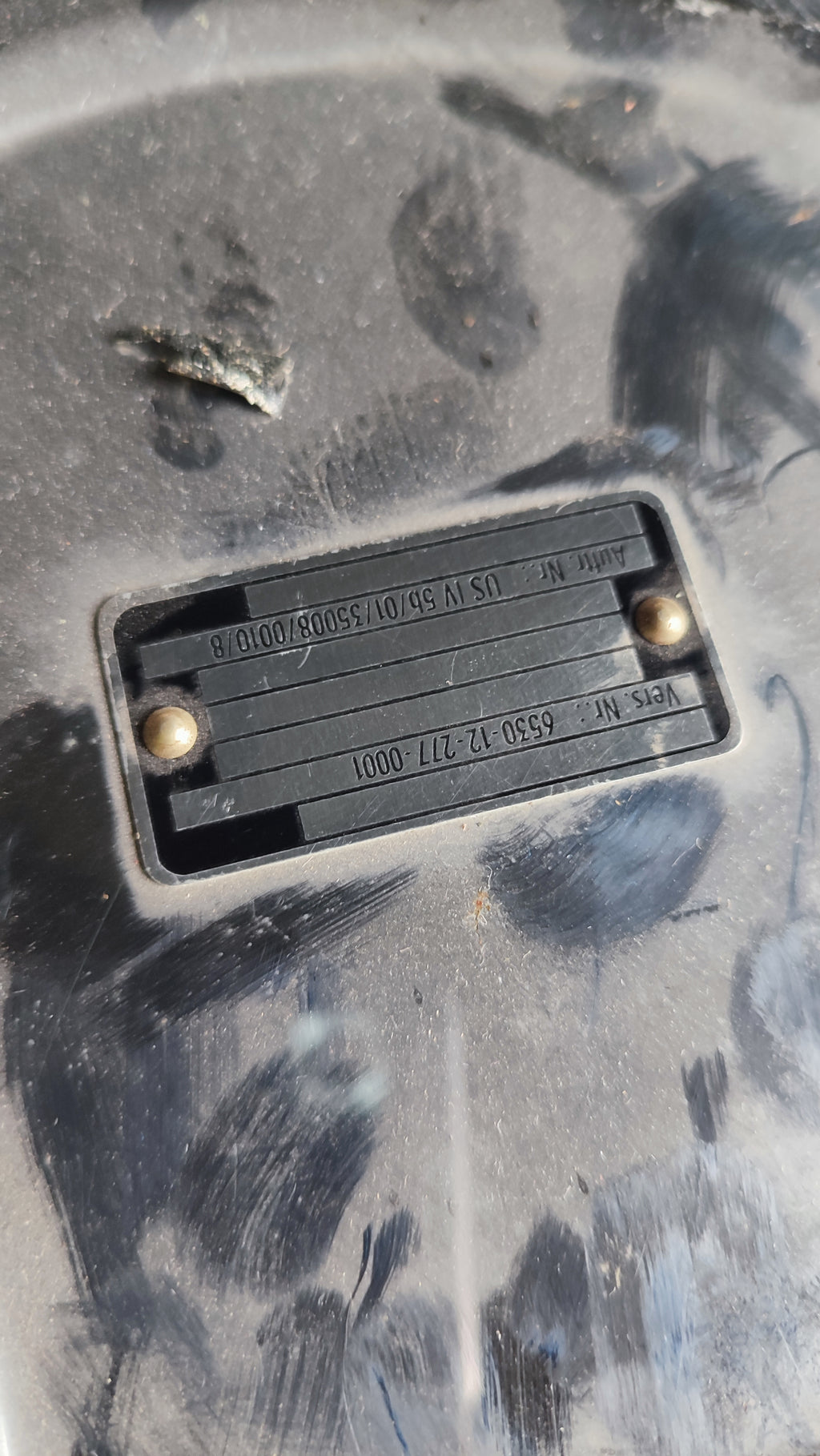 Bundeswehr  runde Steribox, Aesculap, 1960er Jahre, je Stück