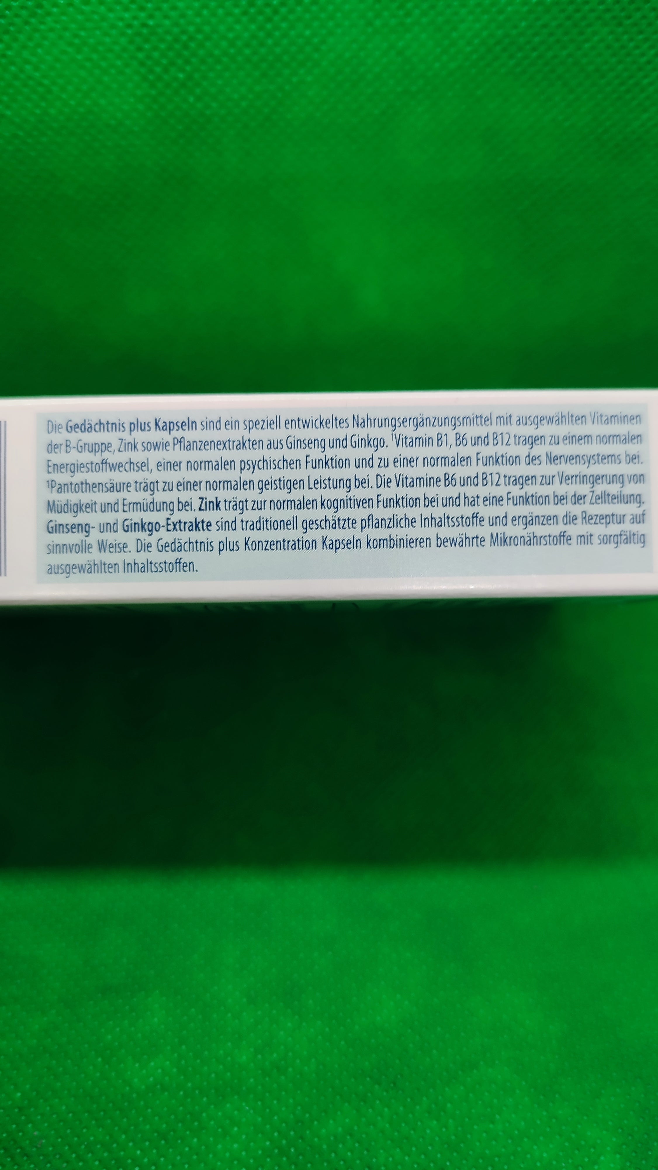 2 x Multinorm  Gedächtnis Plus Kapseln (30 Kapseln á ca. 461 mg = 13,8 g)