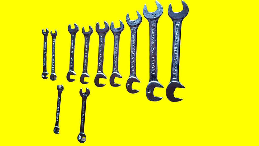 Bundeswehr Elora 146 Gabelschlüssel, versch. z. Auswahl