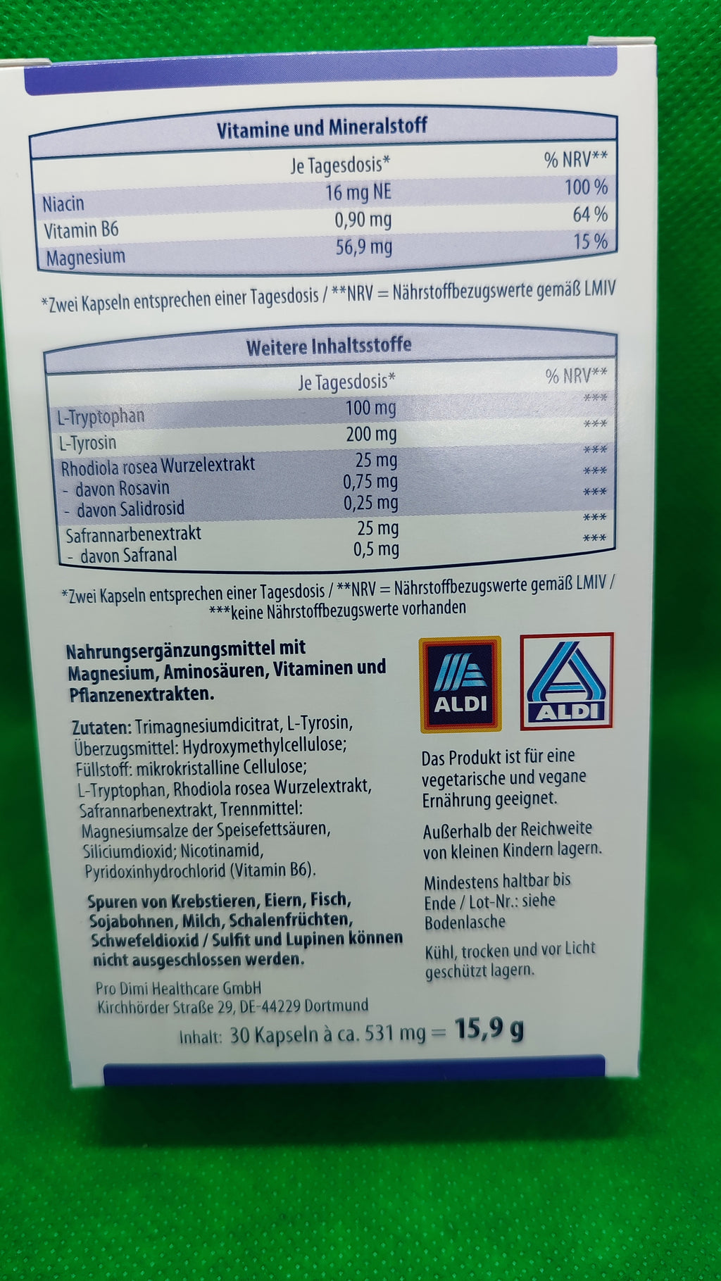 2 x Multinorm  Stimmung Plus Kapseln (30 Kapseln á ca. 531 mg = 15,9 g)