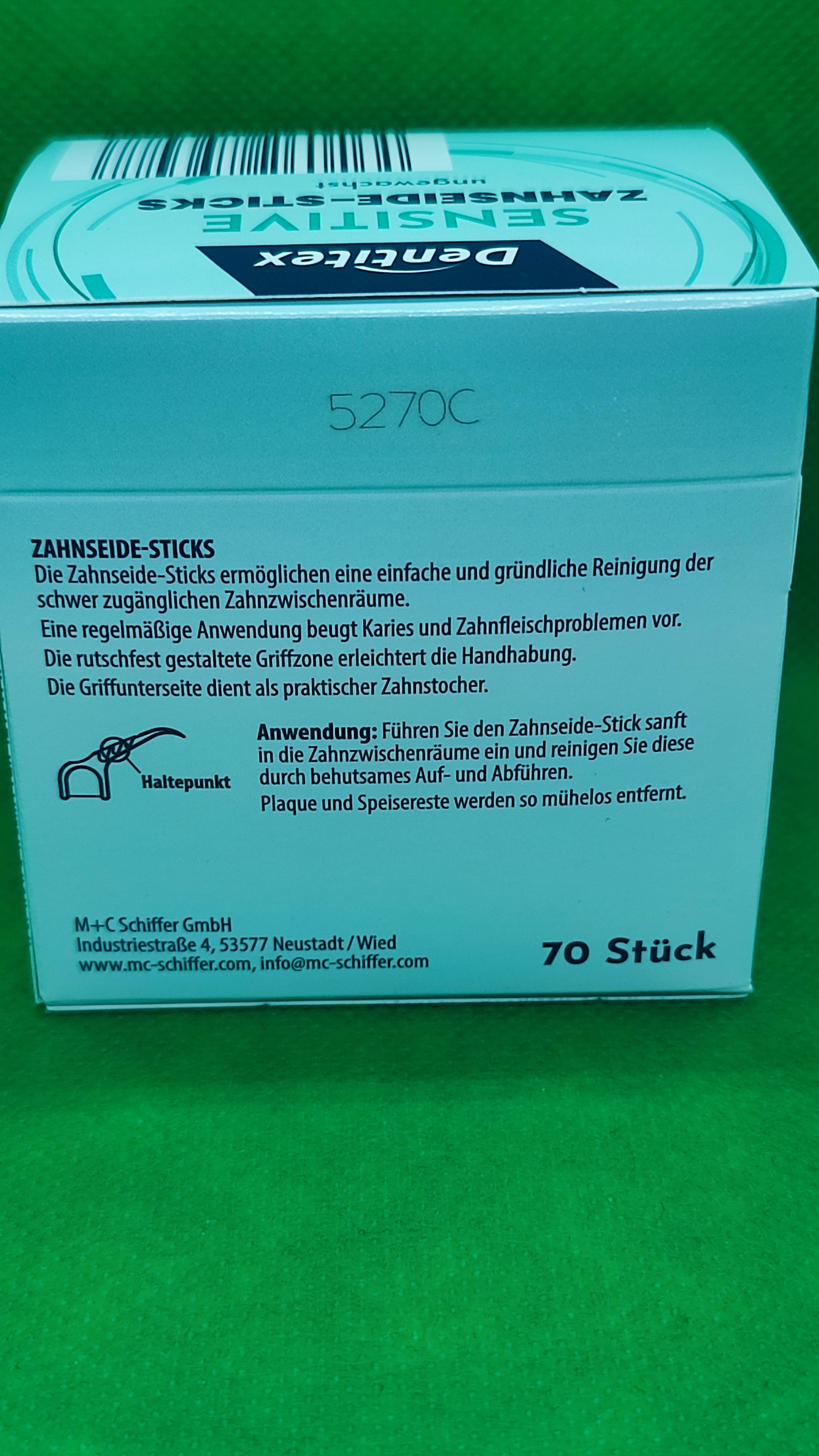 Dentitex Zahnseide-Sticks ungewachst, Sensitiv o. Classic