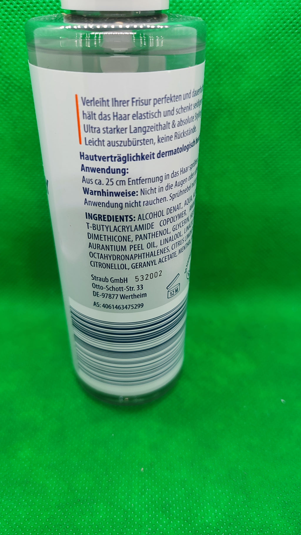 10 x Lacura Hair Haarspray Style Control Ultra Stark, Pumpspray á 200 ml