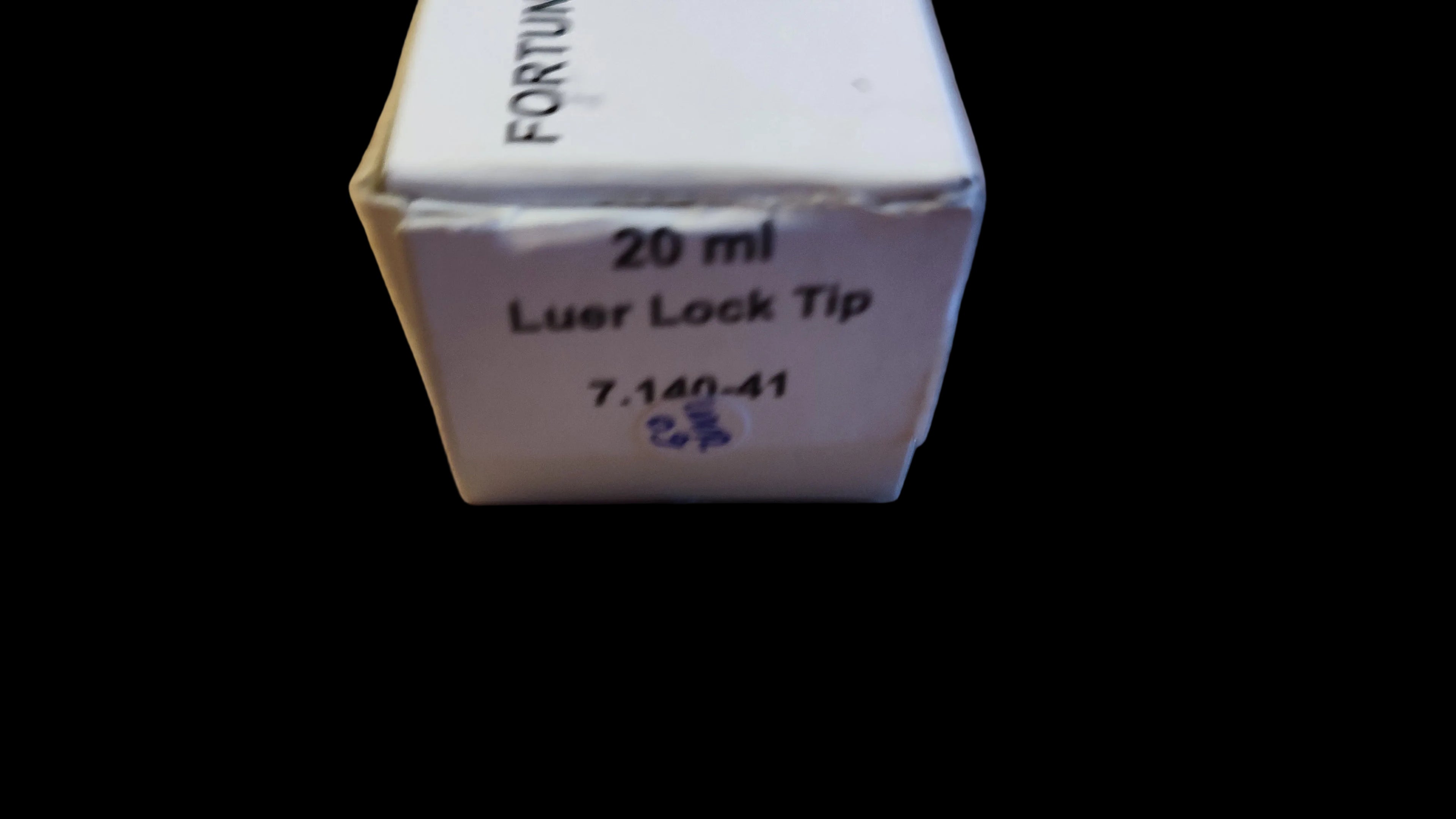 Fortuna® Optima® Ganzglasspritze,  hier: 20 ml (mittlere Verpackung)