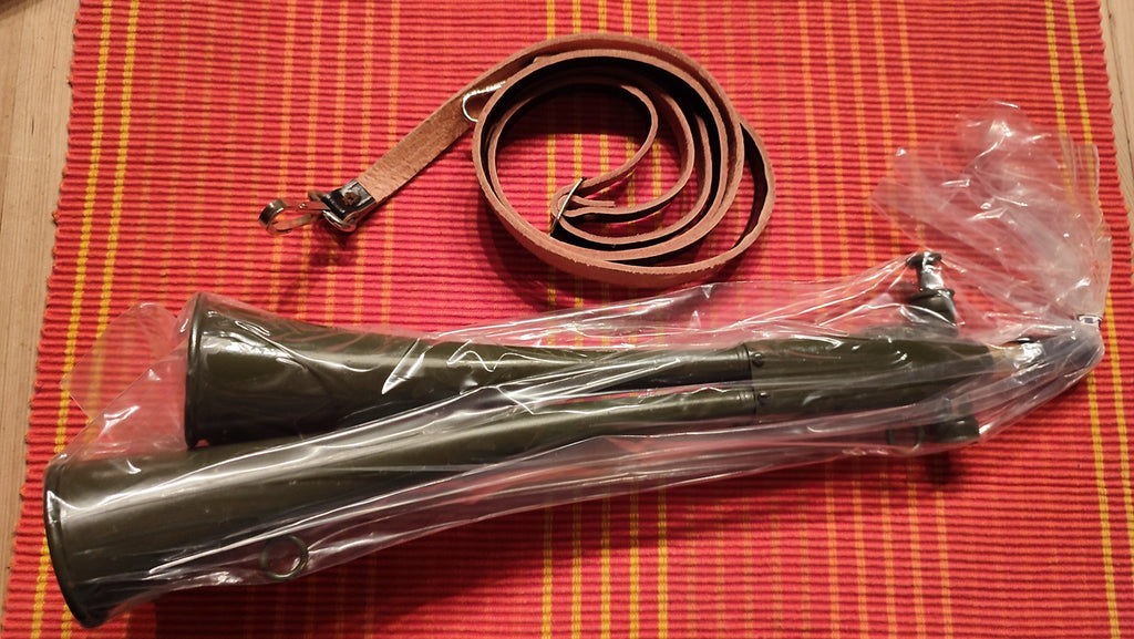 Bundeswehr Martin Signalhorn, (Schalmeihorn), ungebraucht ca. 1970 er