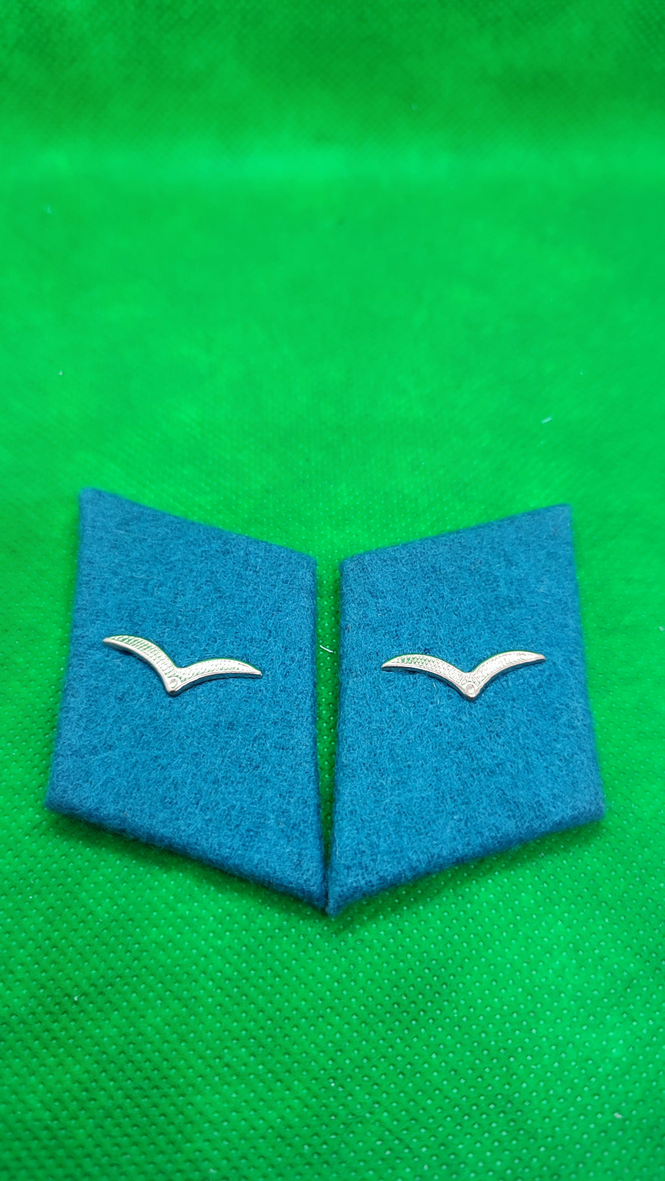 NVA (DDR) Kragenspiegel Luftstreitkräfte (LSK) Mannschaften u. Unteroffiziere, je Paar