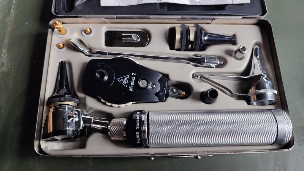 Bundeswehr Heine Kombiniertes Spiegelbesteck, vermutlich 60er Jahre, Sammlergegenstand