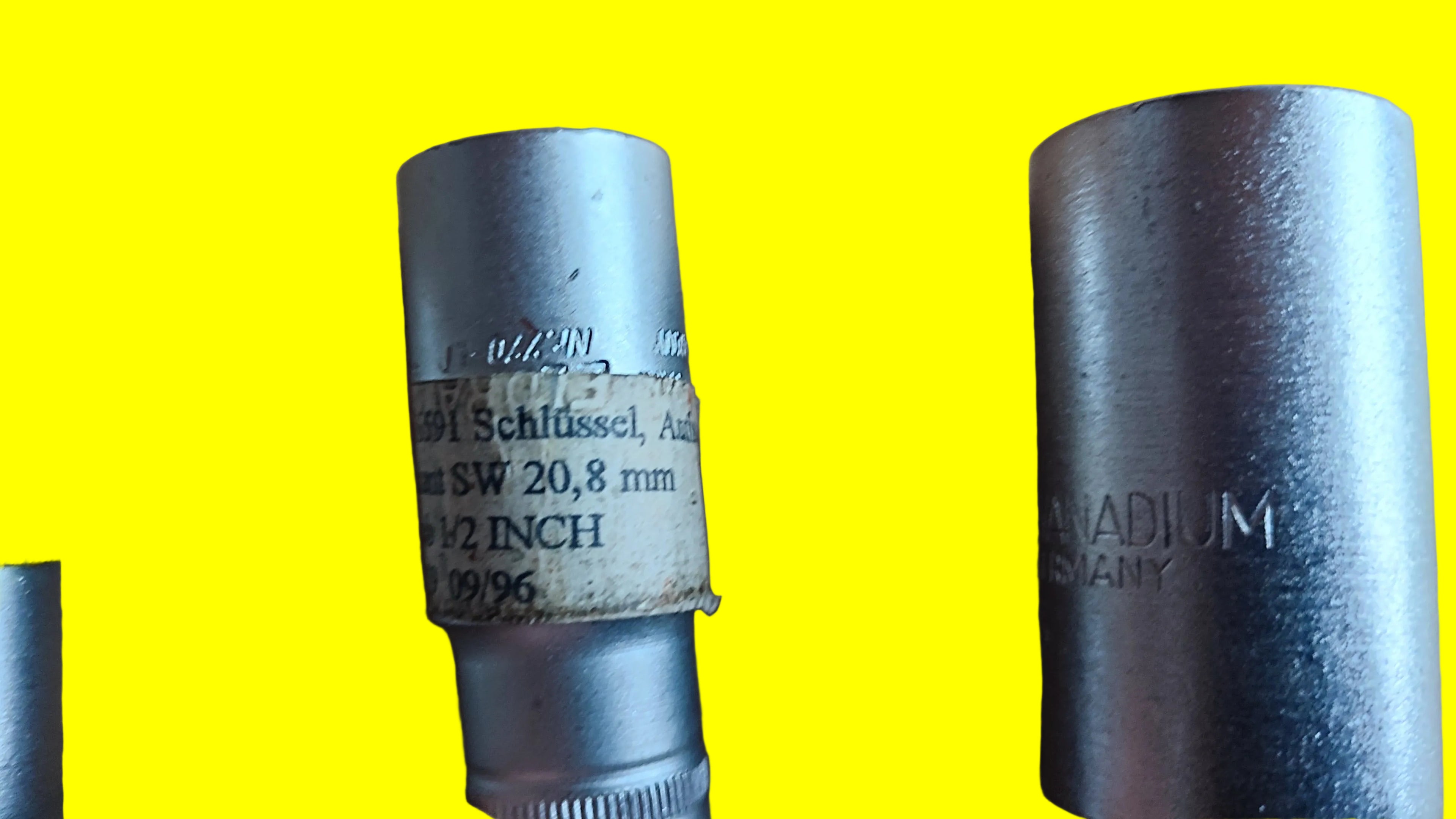 Bundeswehr Zündkerzen/ Steckschlüsselsatz 16; 20,8; 26. 3-teilig + Kasten