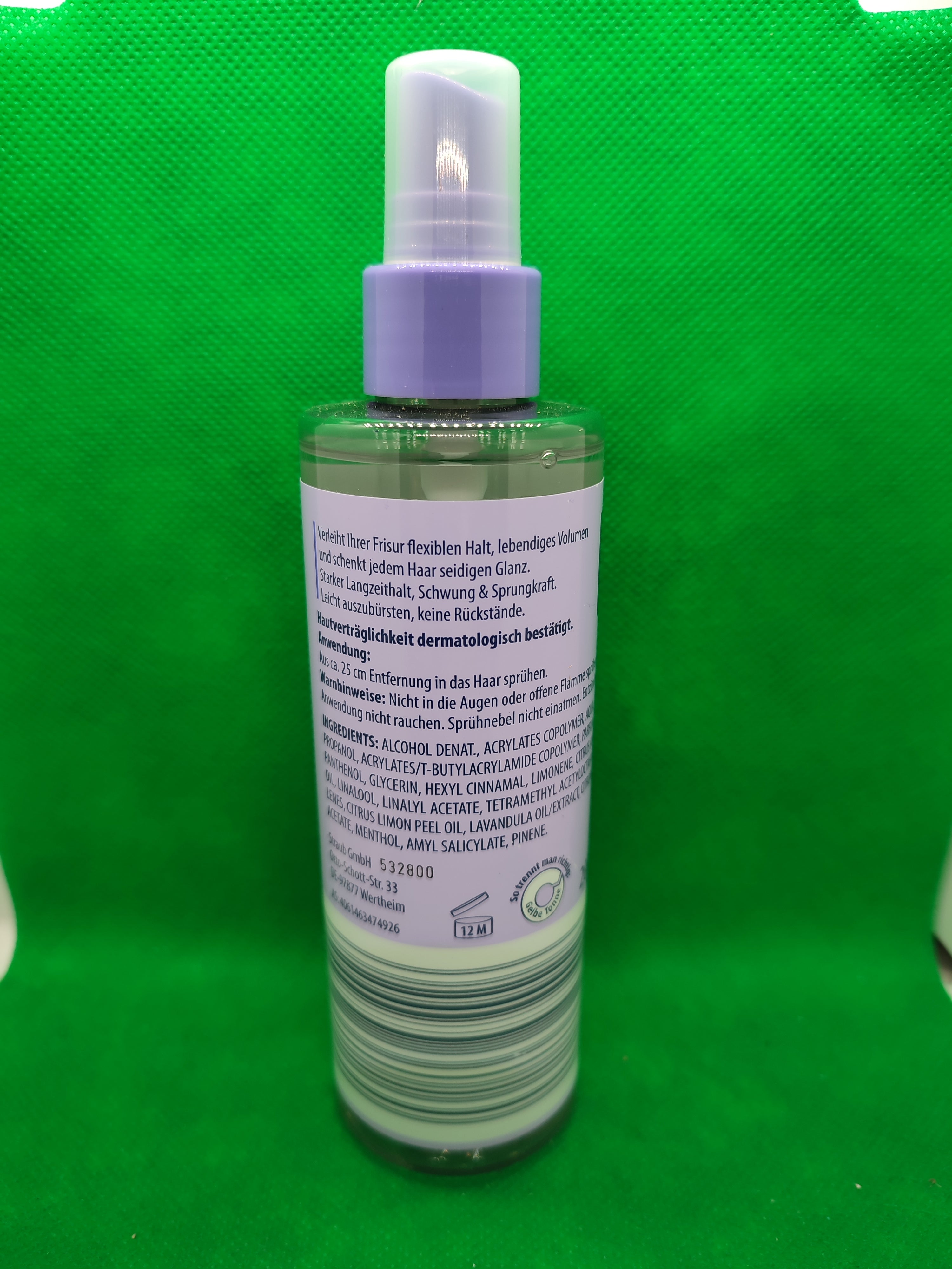 10 x Lacura Hair Haarspray, Volumen/Starker Halt, Pumpspray á 200 ml