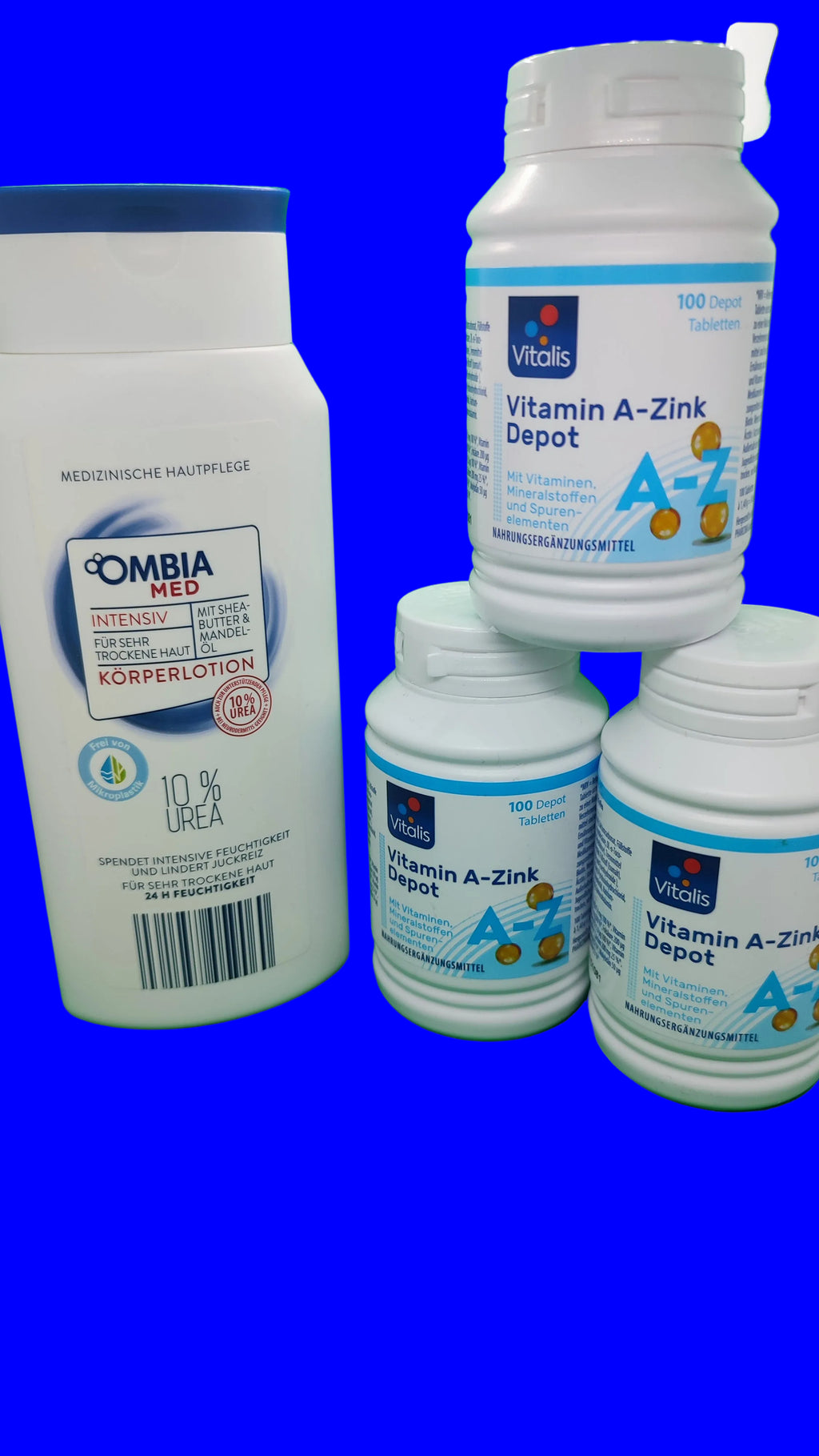 3 x Vitalis® Vitamin A-Zink Depot (á 100 Depot Tabletten) (52,01€/kg) + Gratis ....