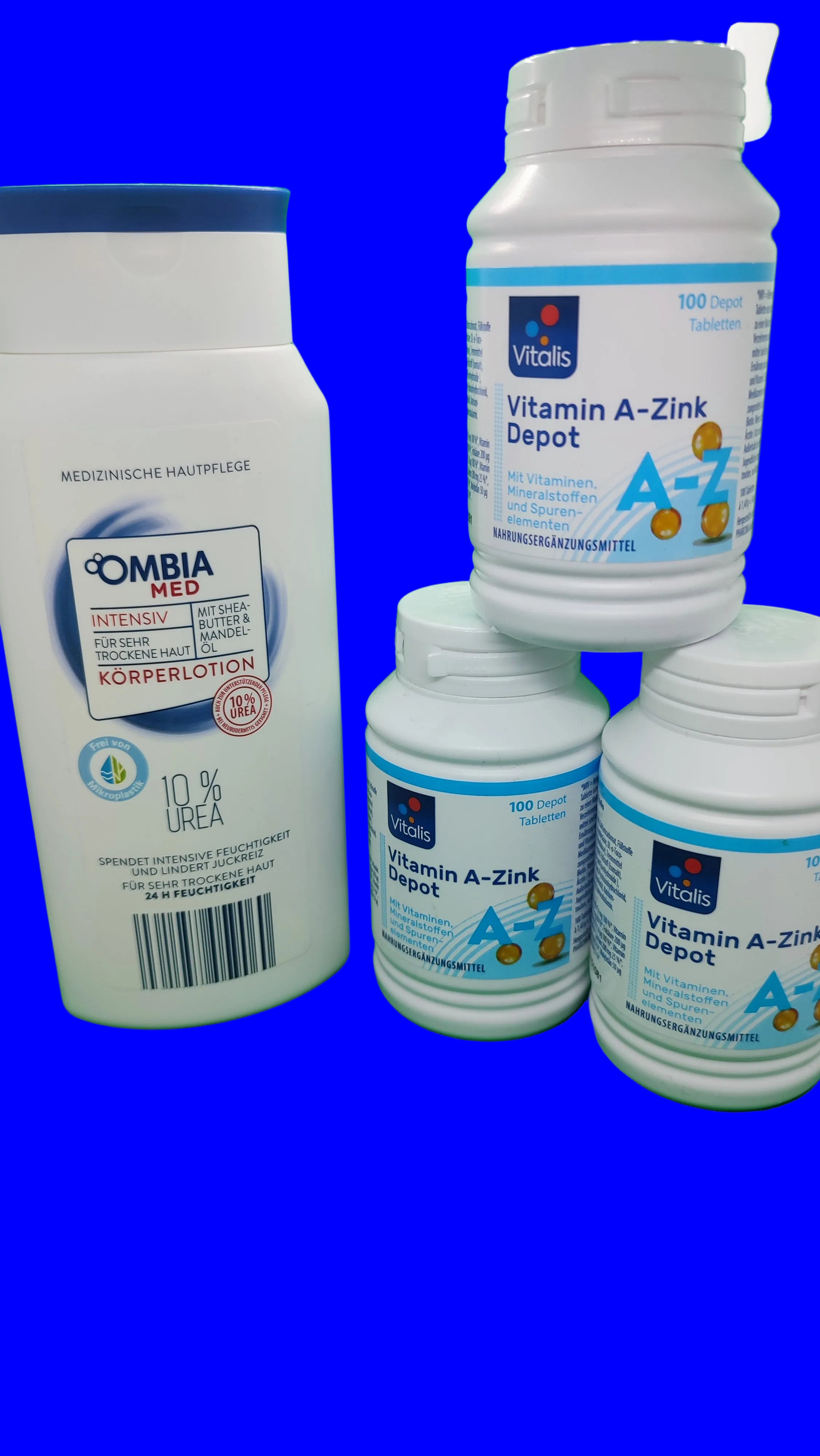 3 x Vitalis® Vitamin A-Zink Depot (á 100 Depot Tabletten) (52,01€/kg) + Gratis ....