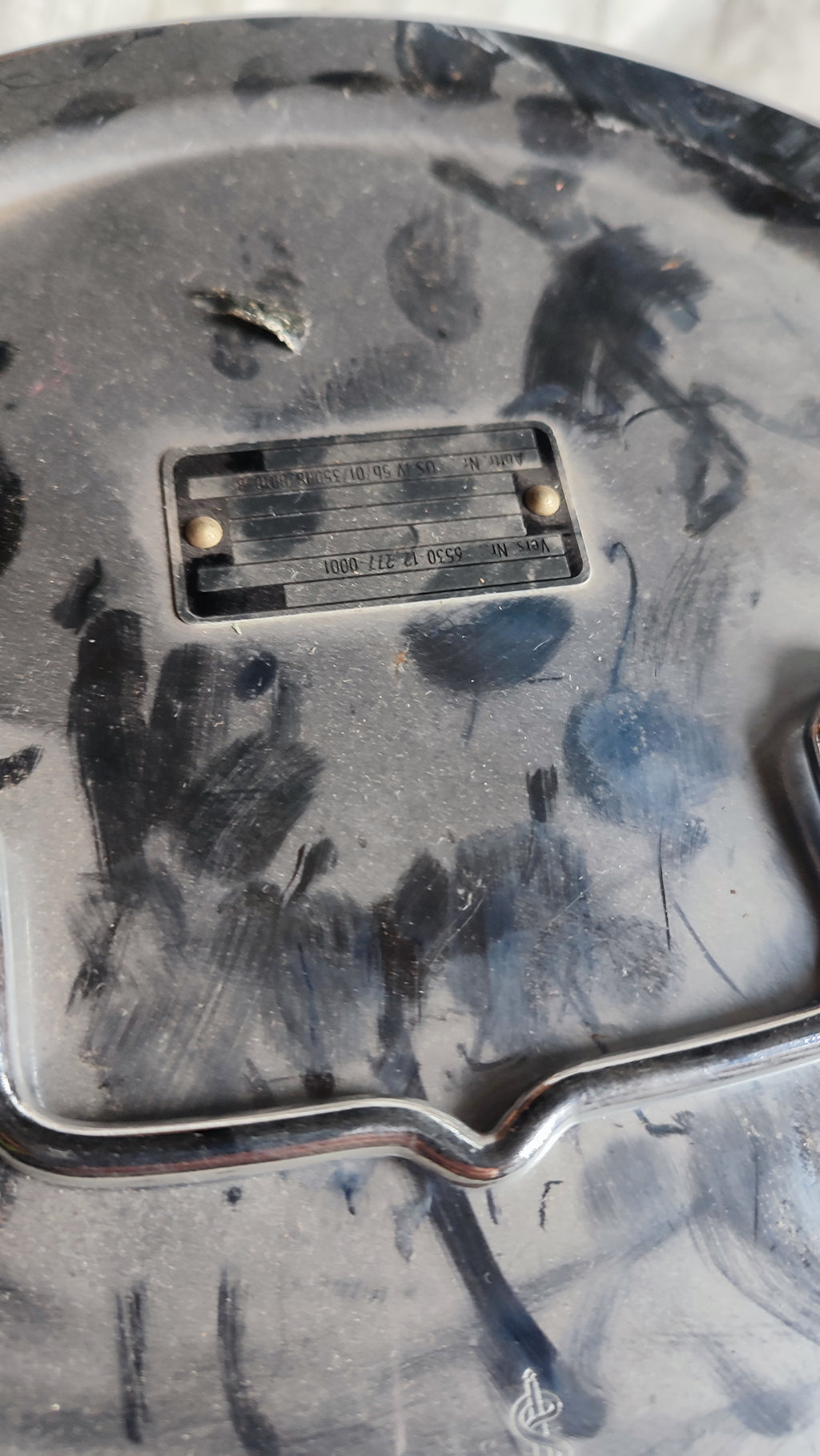 Bundeswehr  runde Steribox, Aesculap, 1960er Jahre, je Stück