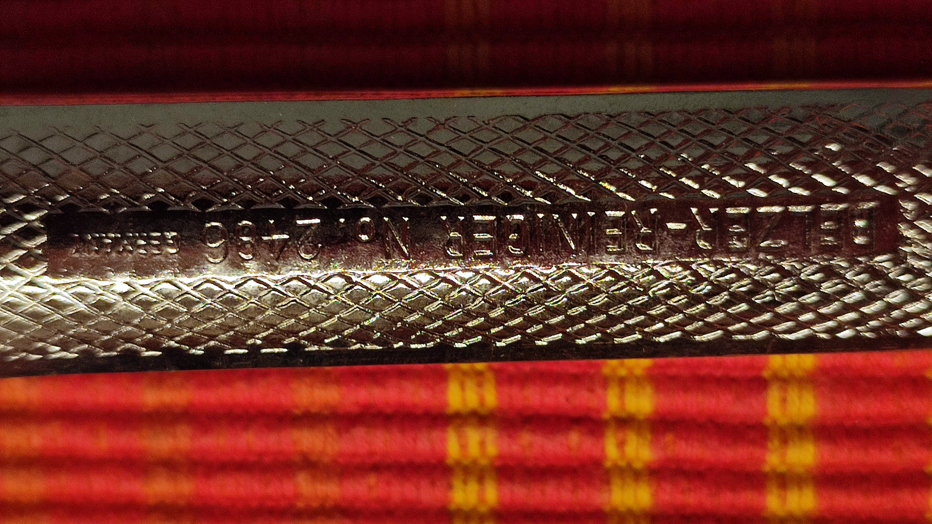 Bundeswehr Schaber, Kohle-biegsam, (Belzer-Reiniger Nr. 2486); 1978