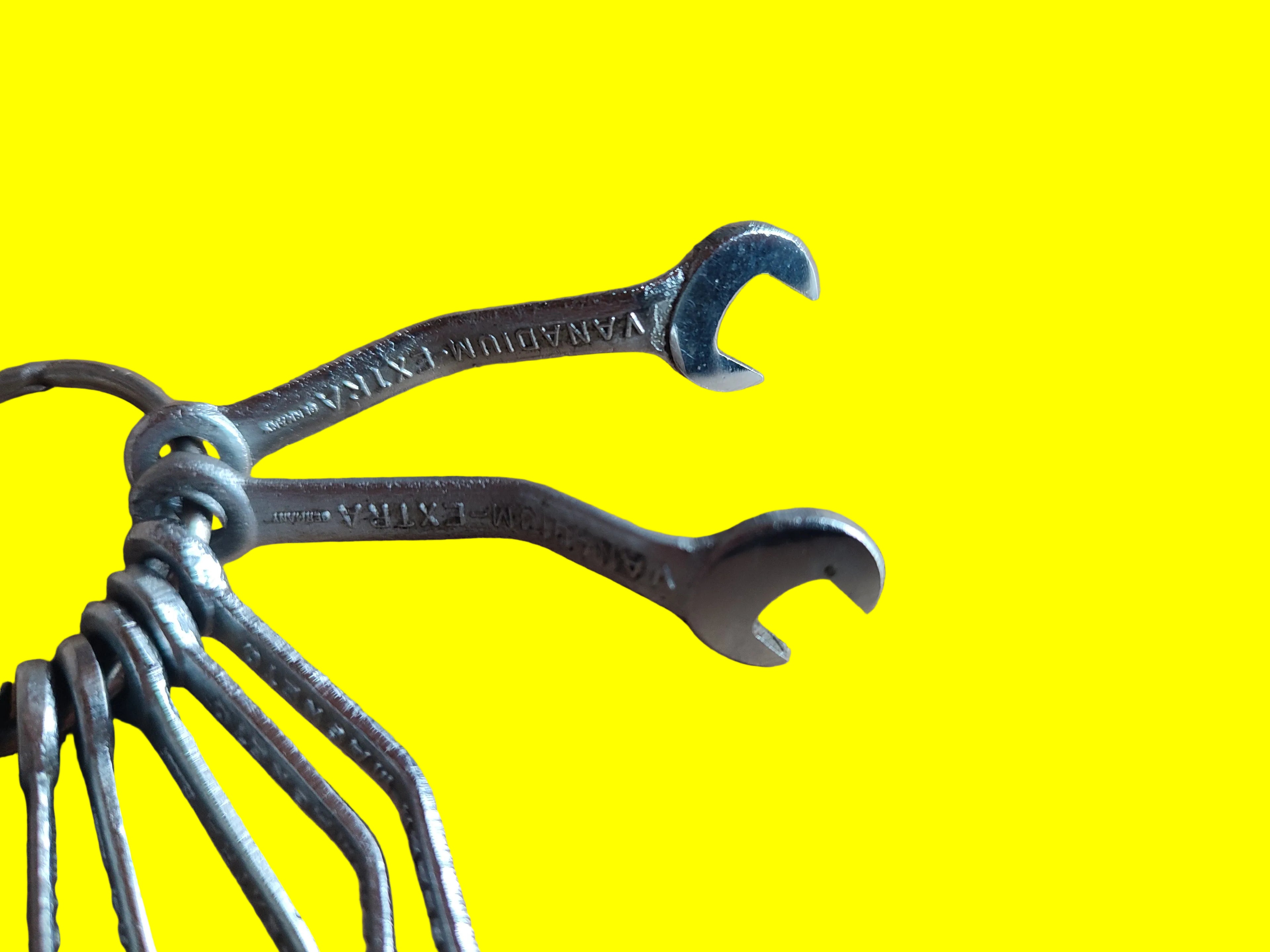 Bundeswehr Belzer-Magneto Schlüsselsatz, Elektroniker Maulschlüsselsatz 10 tlg. 4-7,5mm