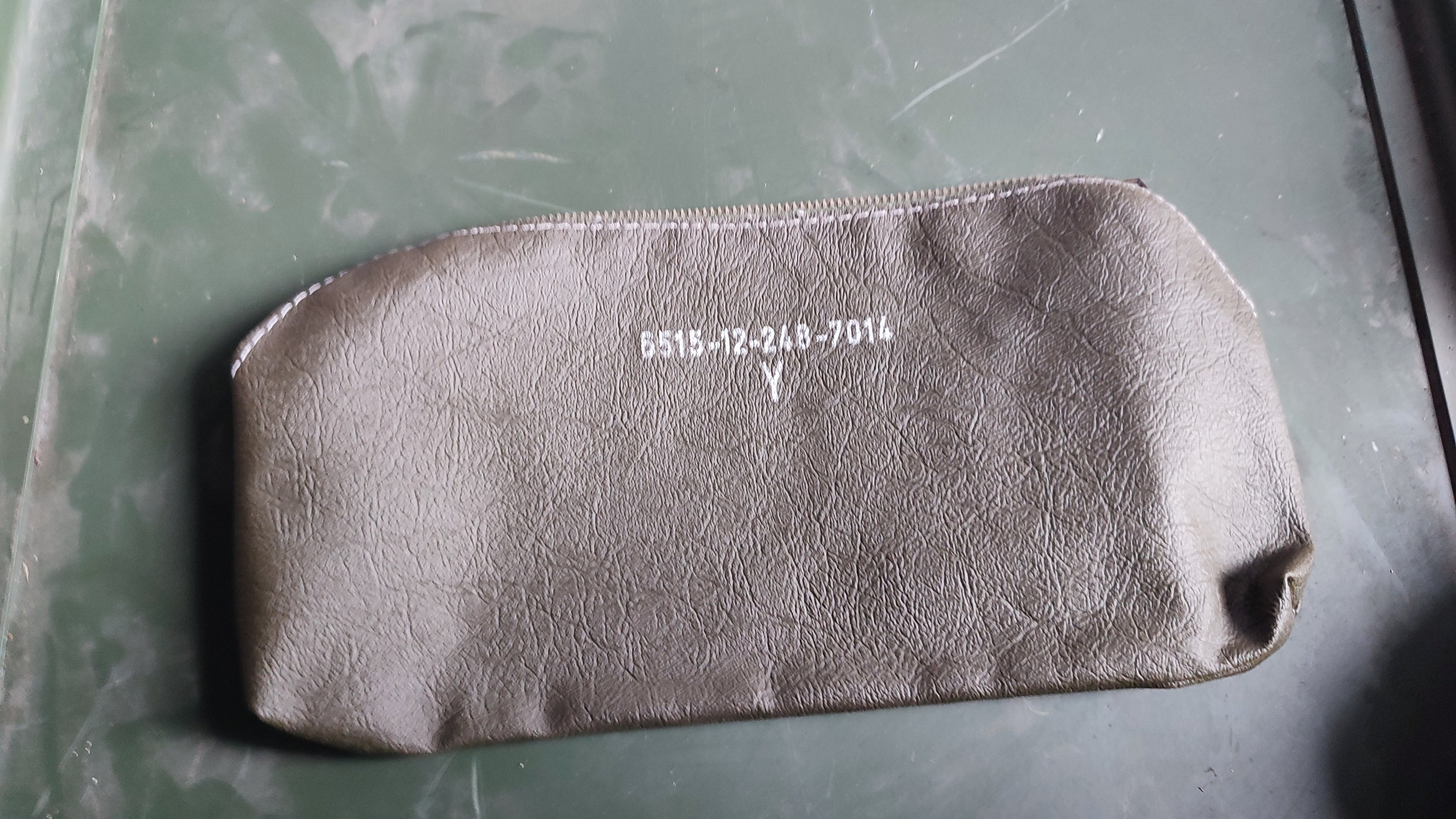 Bundeswehr Tasche für Stethoskop, oliv, ohne Inhalt