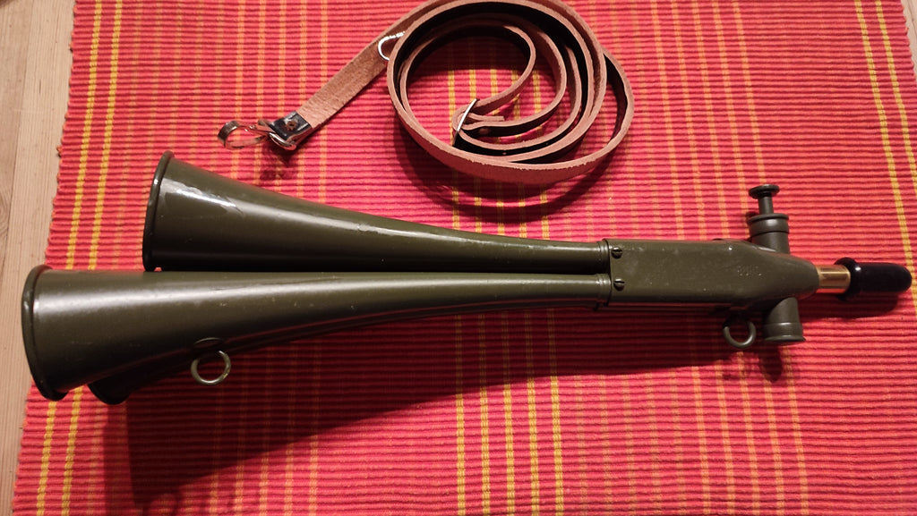 Bundeswehr Martin Signalhorn, (Schalmeihorn), ungebraucht ca. 1970 er