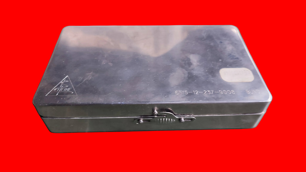 Bundeswehr Heine Kombiniertes Spiegelbesteck, vermutlich 60er Jahre, Sammlergegenstand