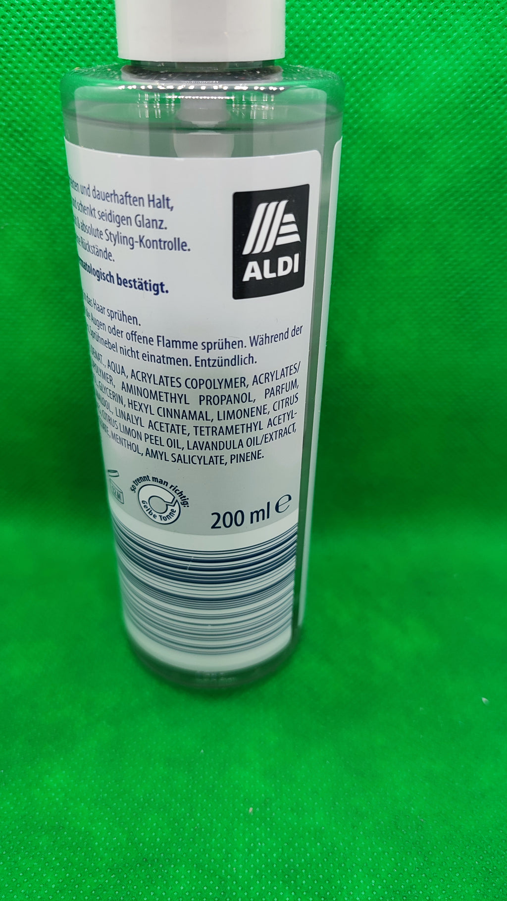 10 x Lacura Hair Haarspray Style Control Ultra Stark, Pumpspray á 200 ml