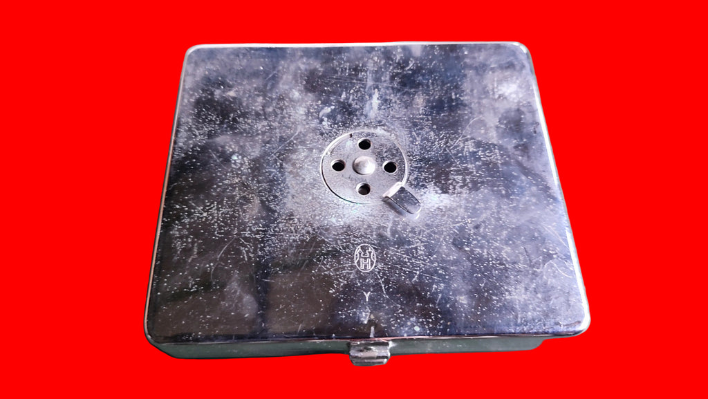 Bundeswehr Mini Steribox (ohne Inhalt), vermutlich 70/80er Jahre