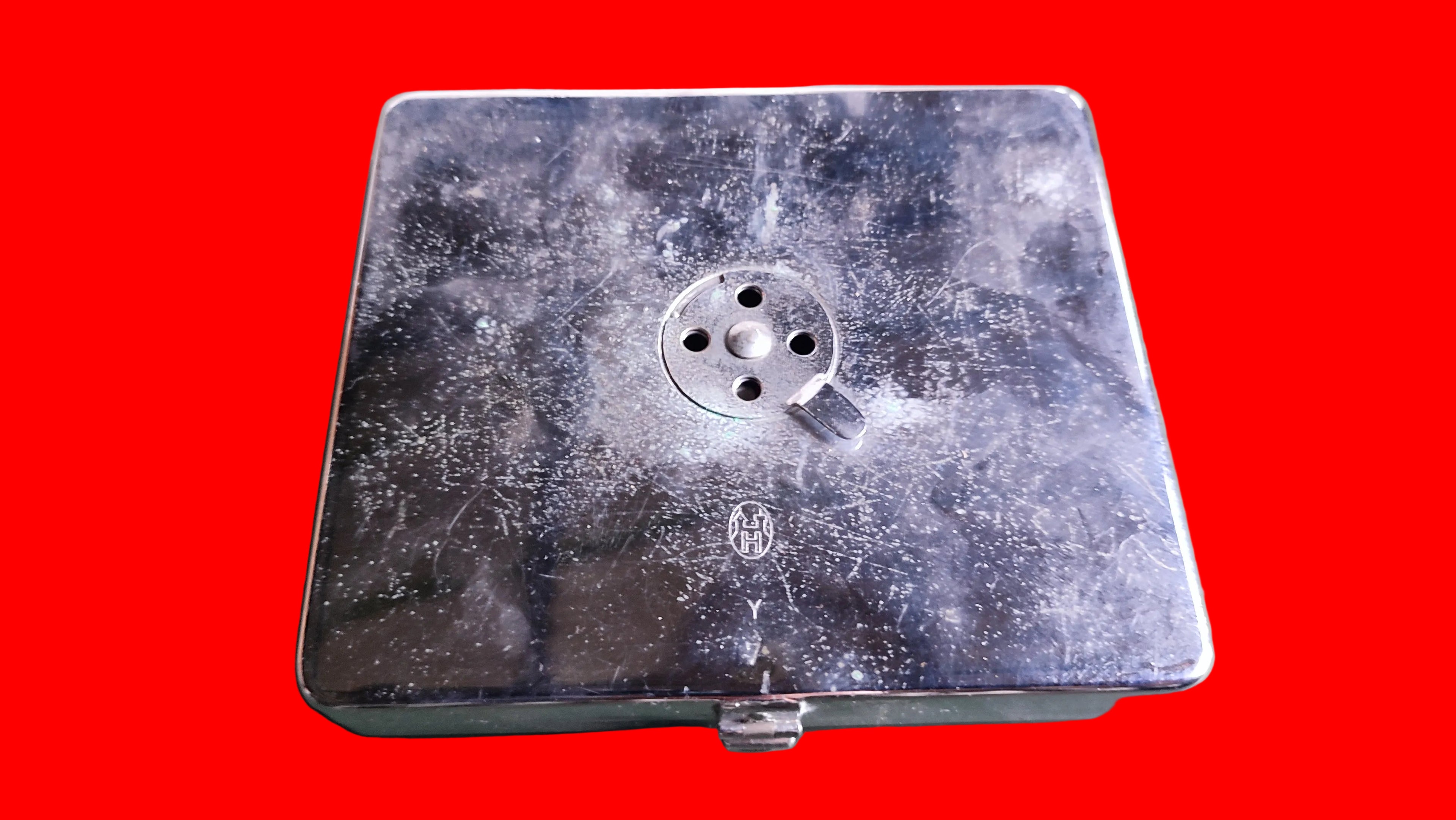 Bundeswehr Mini Steribox (ohne Inhalt), vermutlich 70/80er Jahre