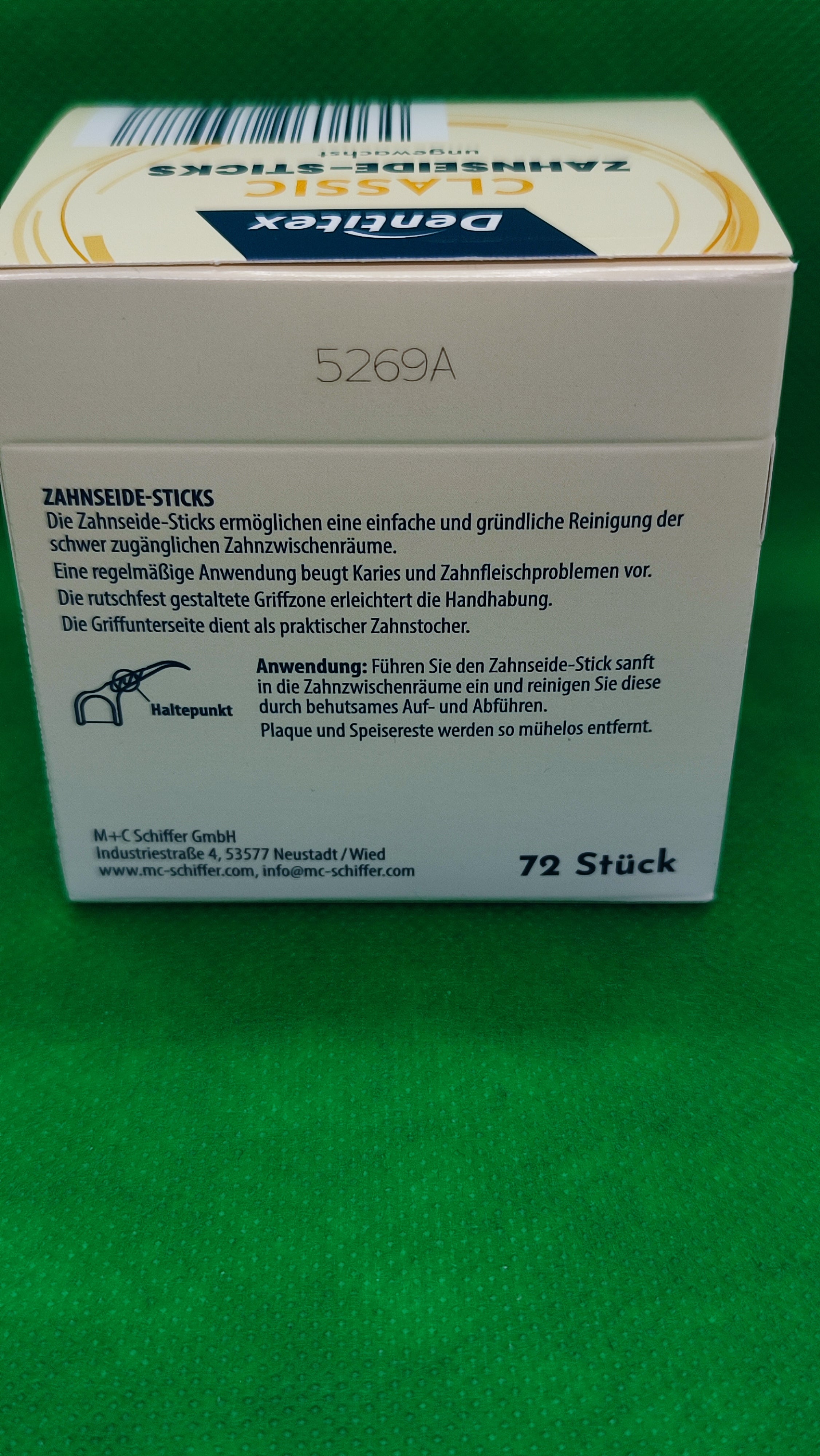 Dentitex Zahnseide-Sticks ungewachst, Sensitiv o. Classic