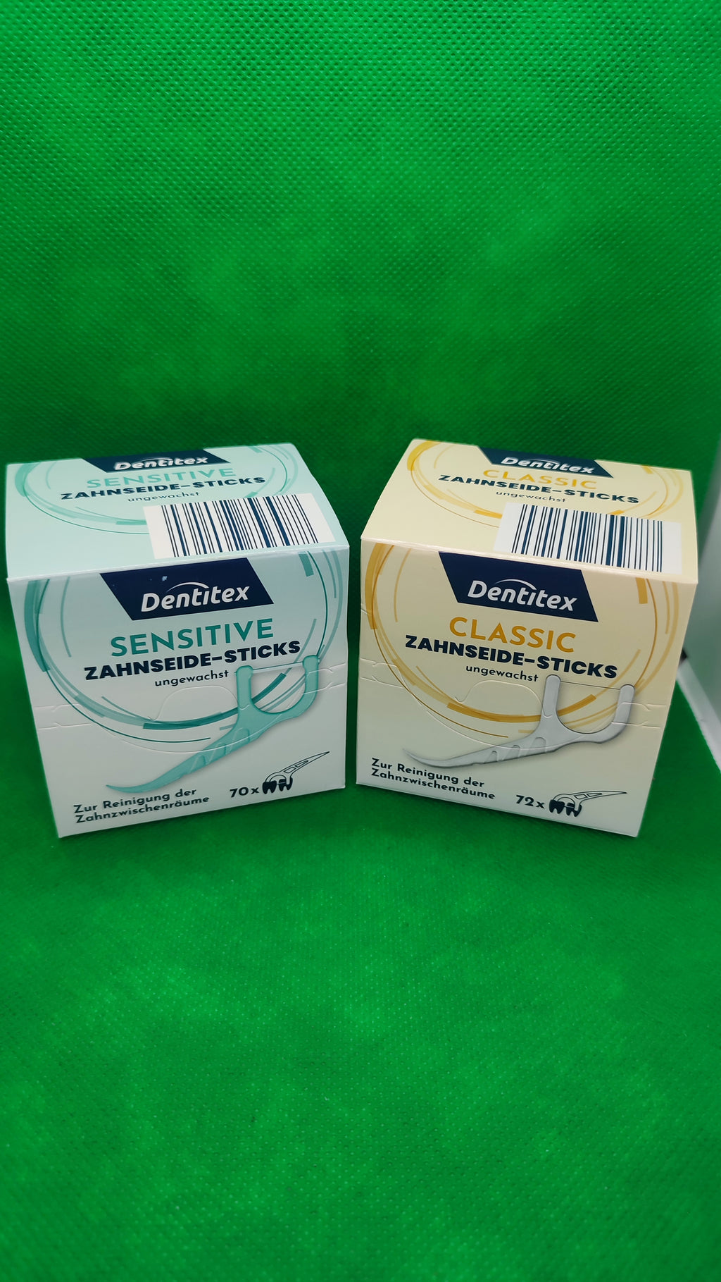 Dentitex Zahnseide-Sticks ungewachst, Sensitiv o. Classic