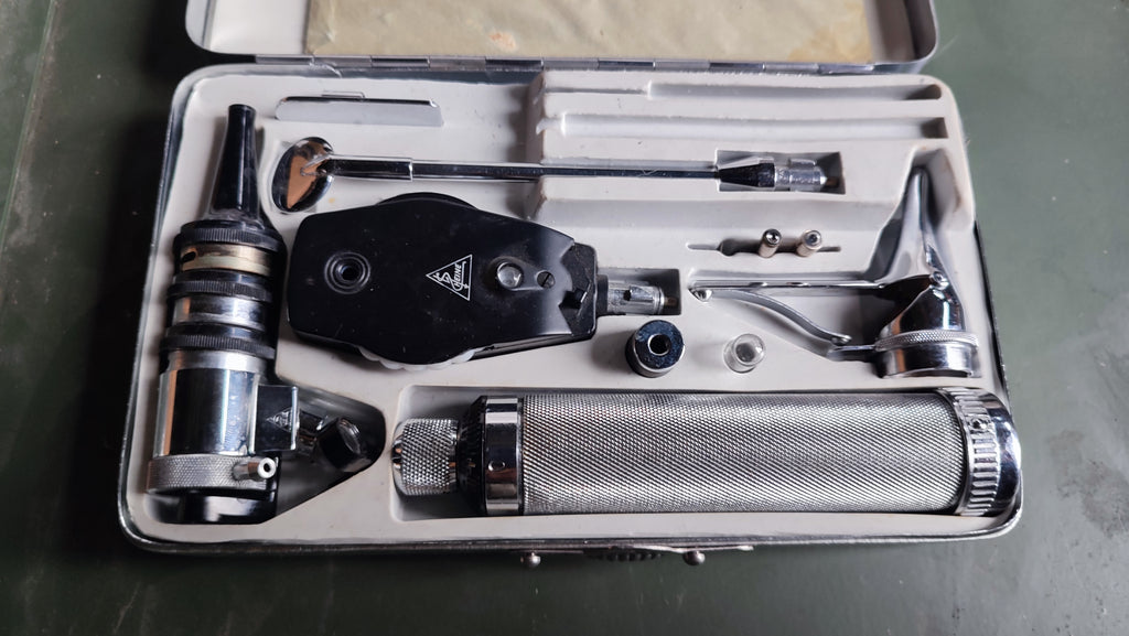 Bundeswehr Heine Kombiniertes Spiegelbesteck, vermutlich 60er Jahre, Sammlergegenstand (2)