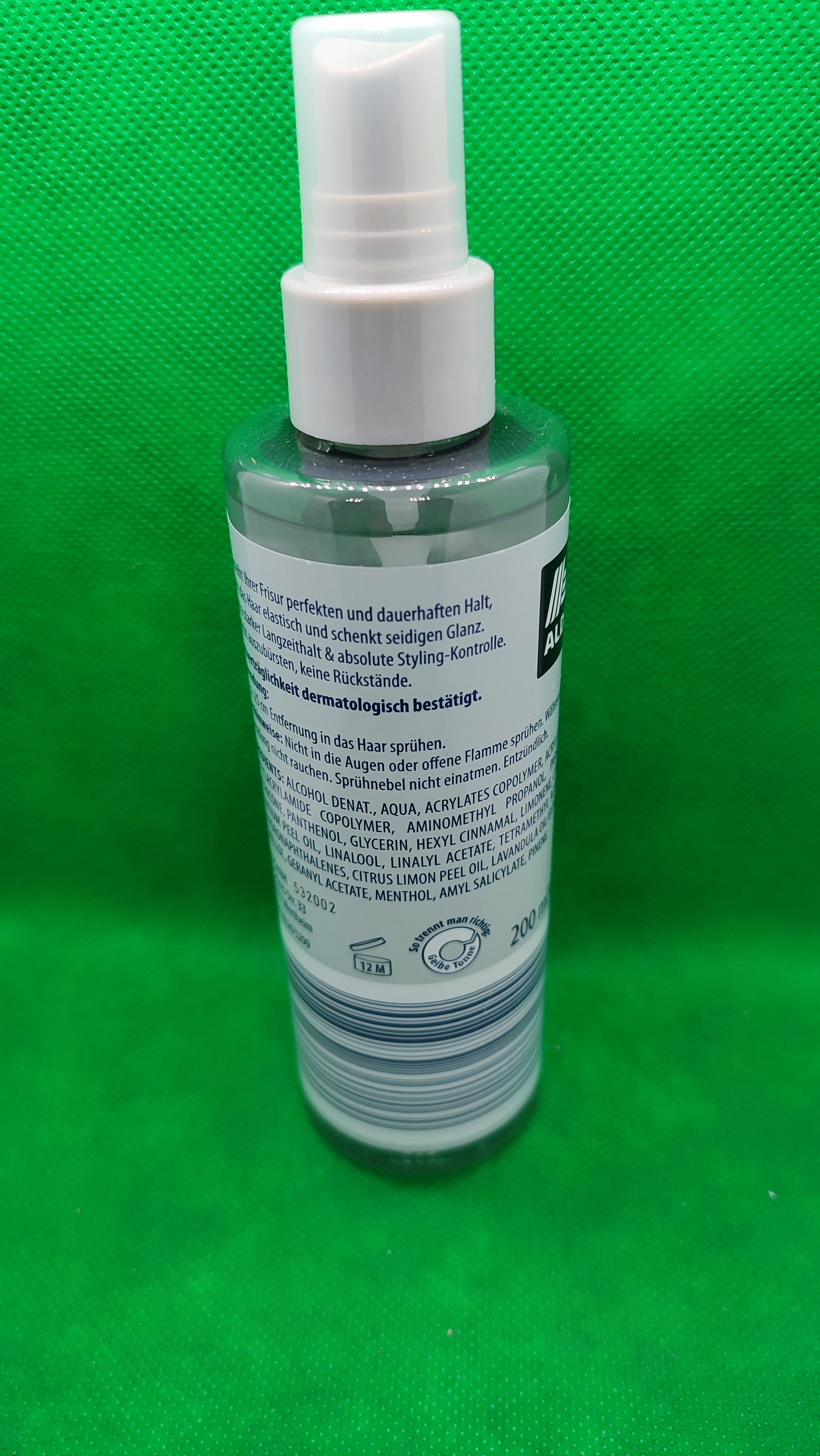 10 x Lacura Hair Haarspray Style Control Ultra Stark, Pumpspray á 200 ml