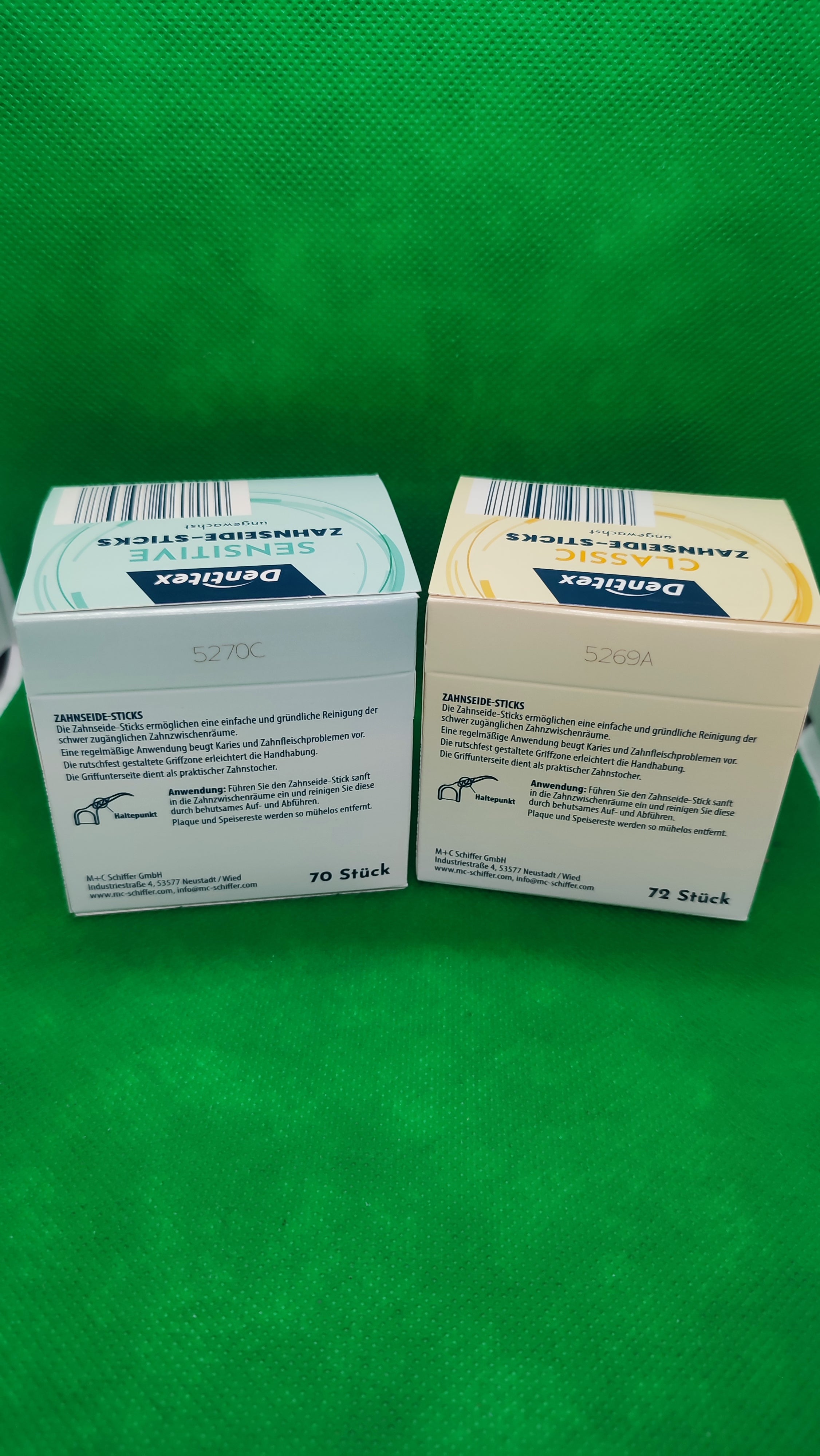 Dentitex Zahnseide-Sticks ungewachst, Sensitiv o. Classic