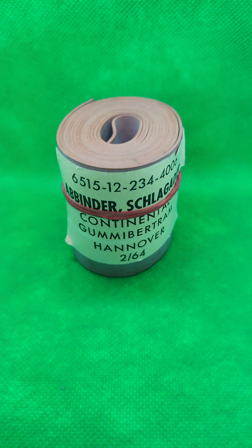 Stauschlauch; Gummigurt; Abbinder, Schlagader gebr. (ehemals Bundeswehr)