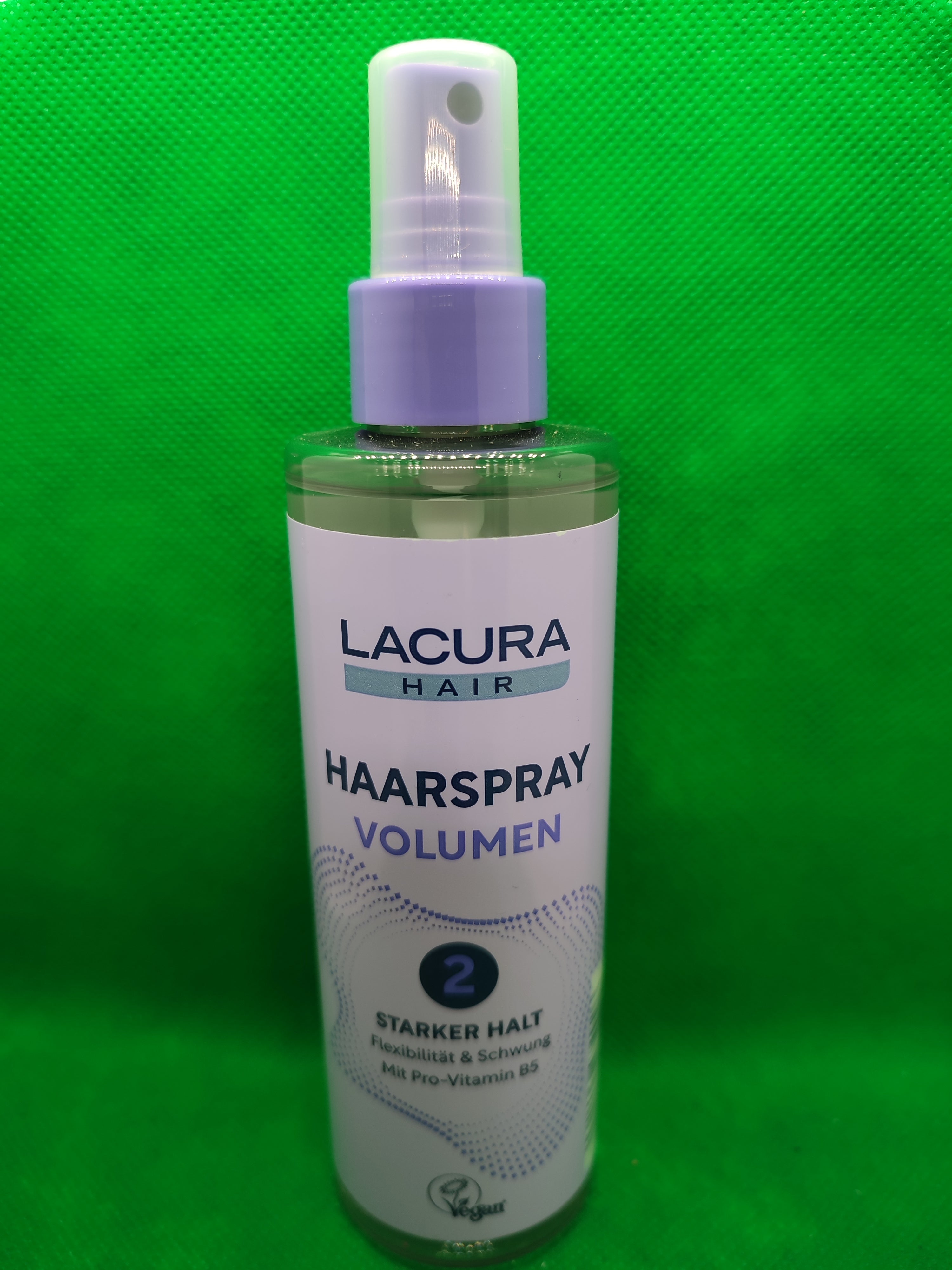 10 x Lacura Hair Haarspray, Volumen/Starker Halt, Pumpspray á 200 ml
