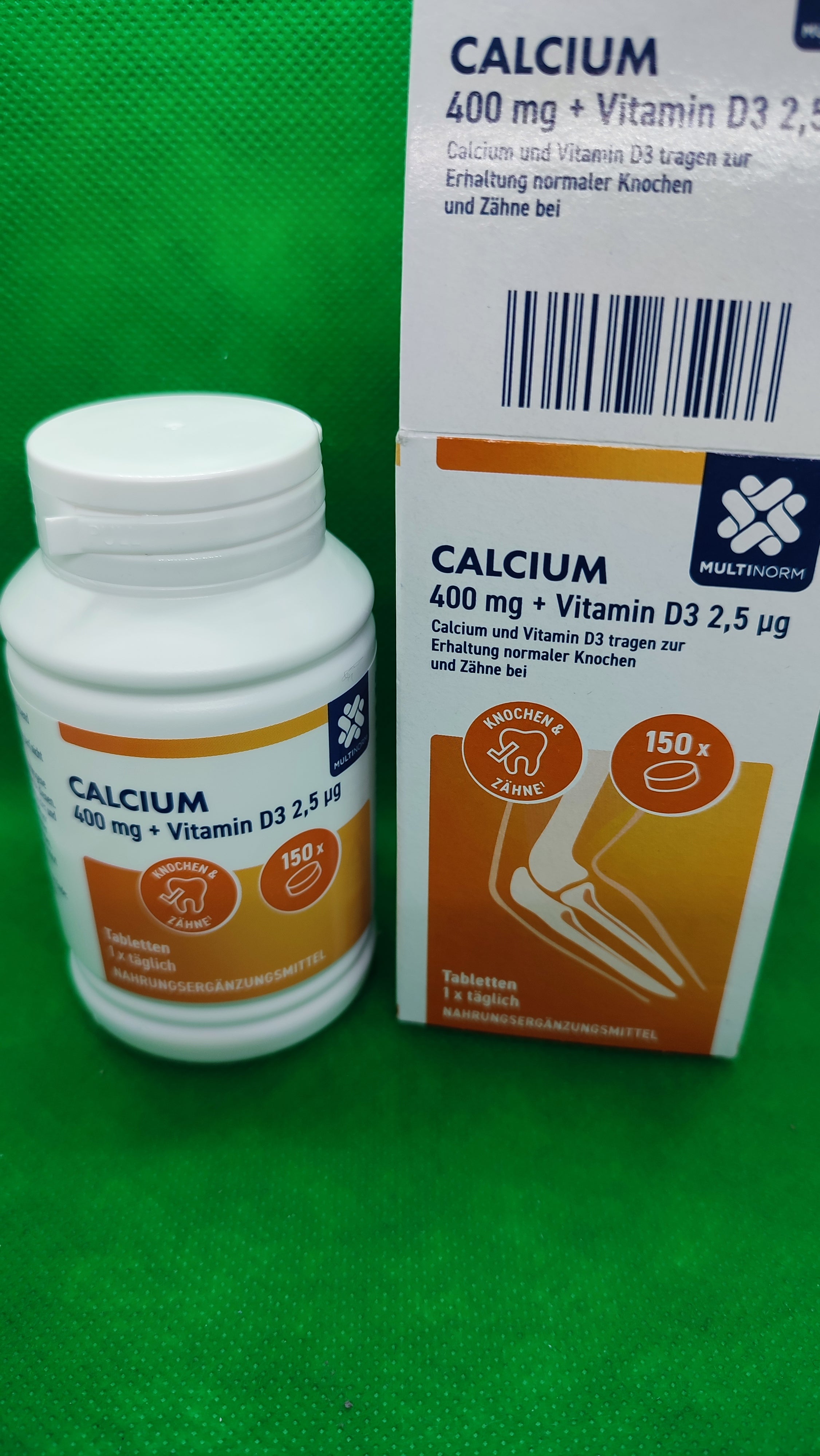 2 x Multinorm Calcium, 400 mg; á 150 Tabletten/Packung