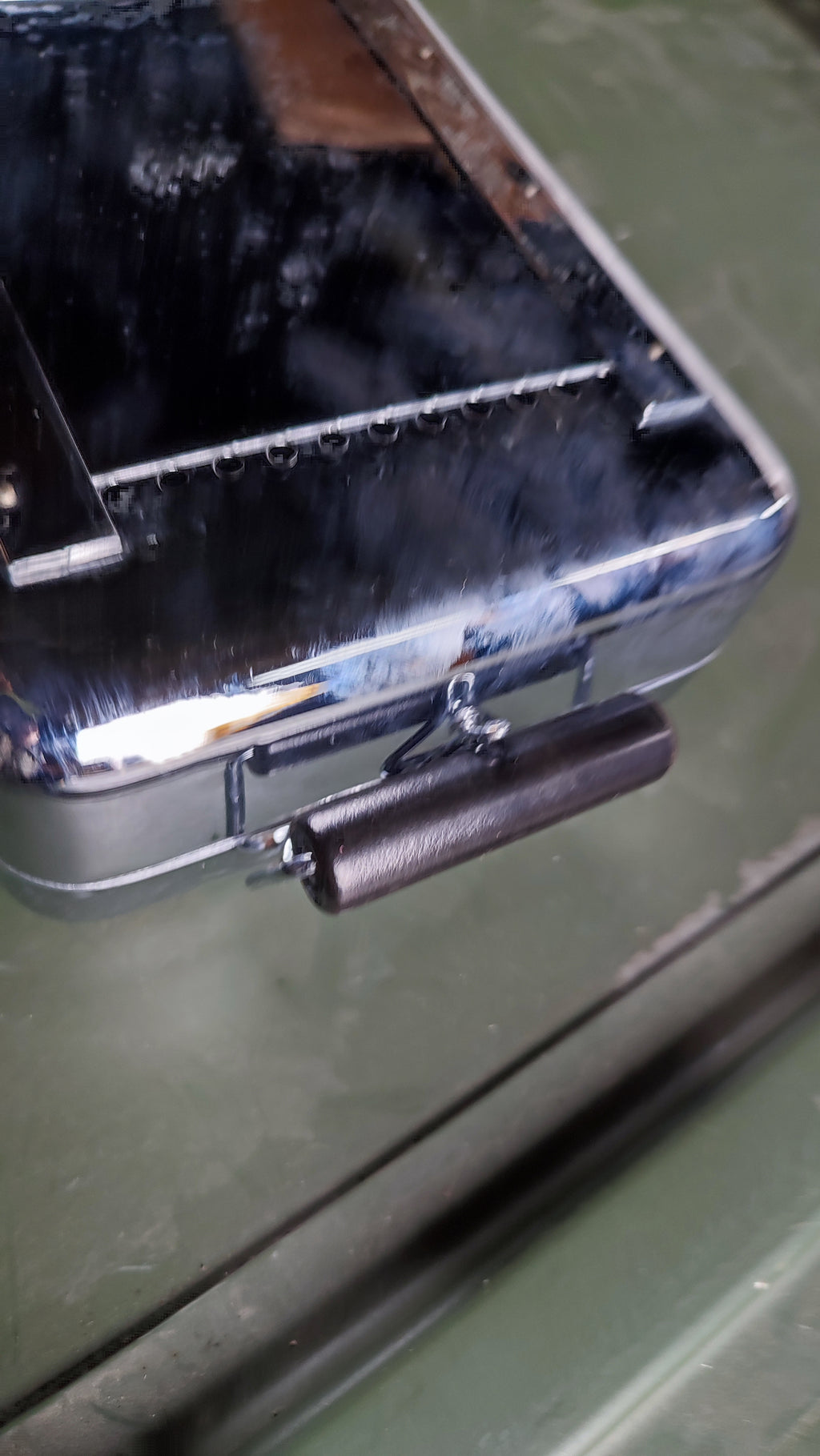 Bundeswehr  kleine Steriboxen, Aesculap, 1967 u.ä.; je Stück