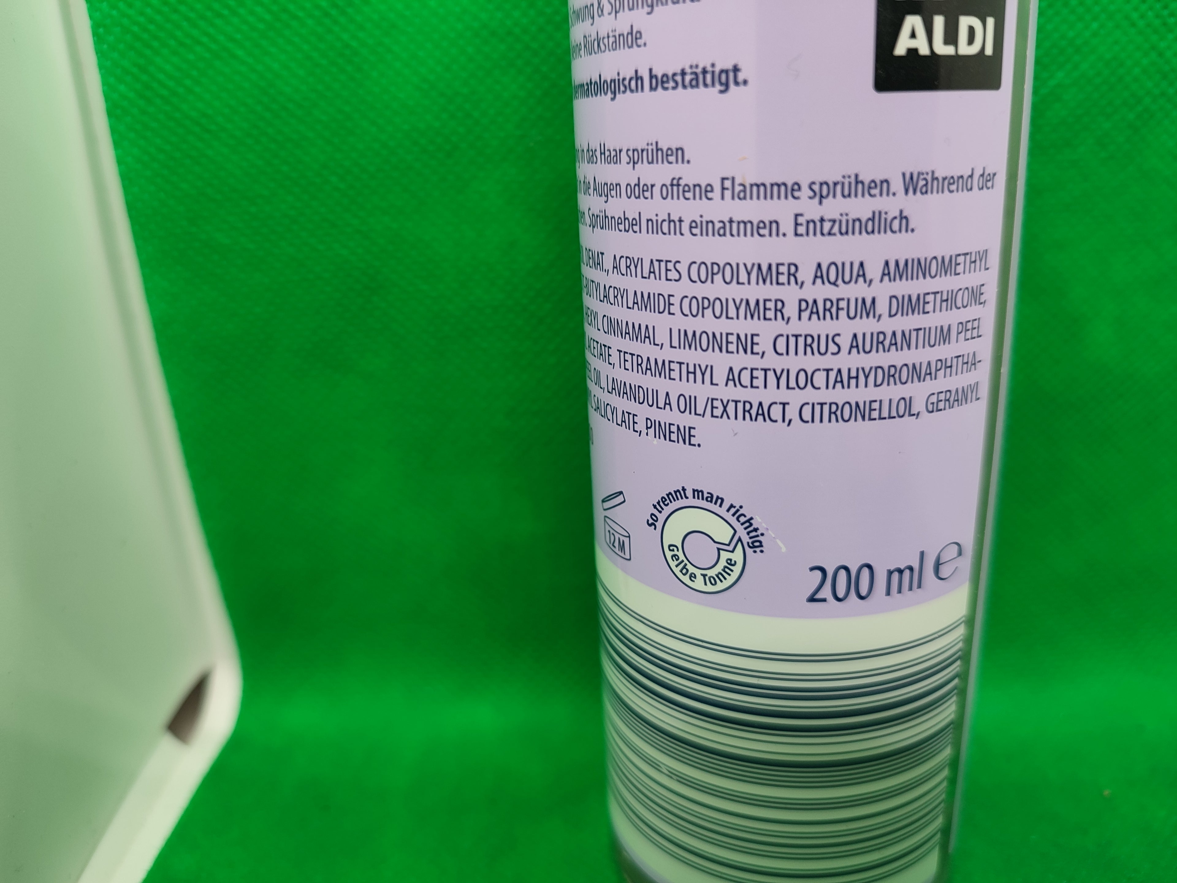 10 x Lacura Hair Haarspray, Volumen/Starker Halt, Pumpspray á 200 ml