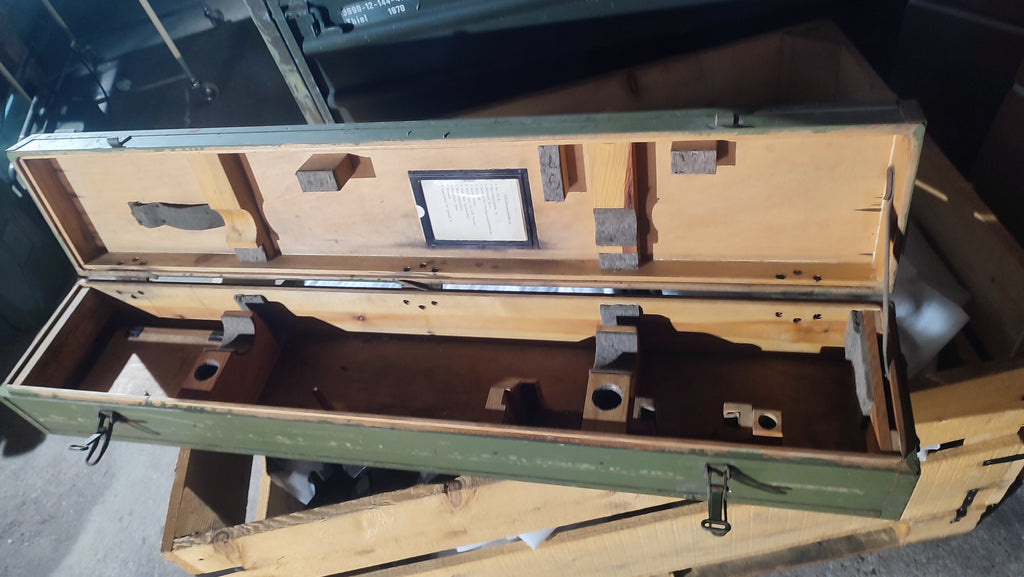 Kiste f. Entfernungsmesser, ca. 1941-1944, Sammlerstück (Überwiegend aus Holz)