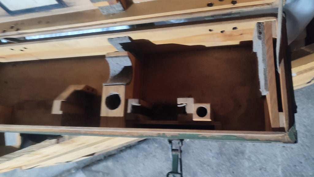 Kiste f. Entfernungsmesser, ca. 1941-1944, Sammlerstück (Überwiegend aus Holz)