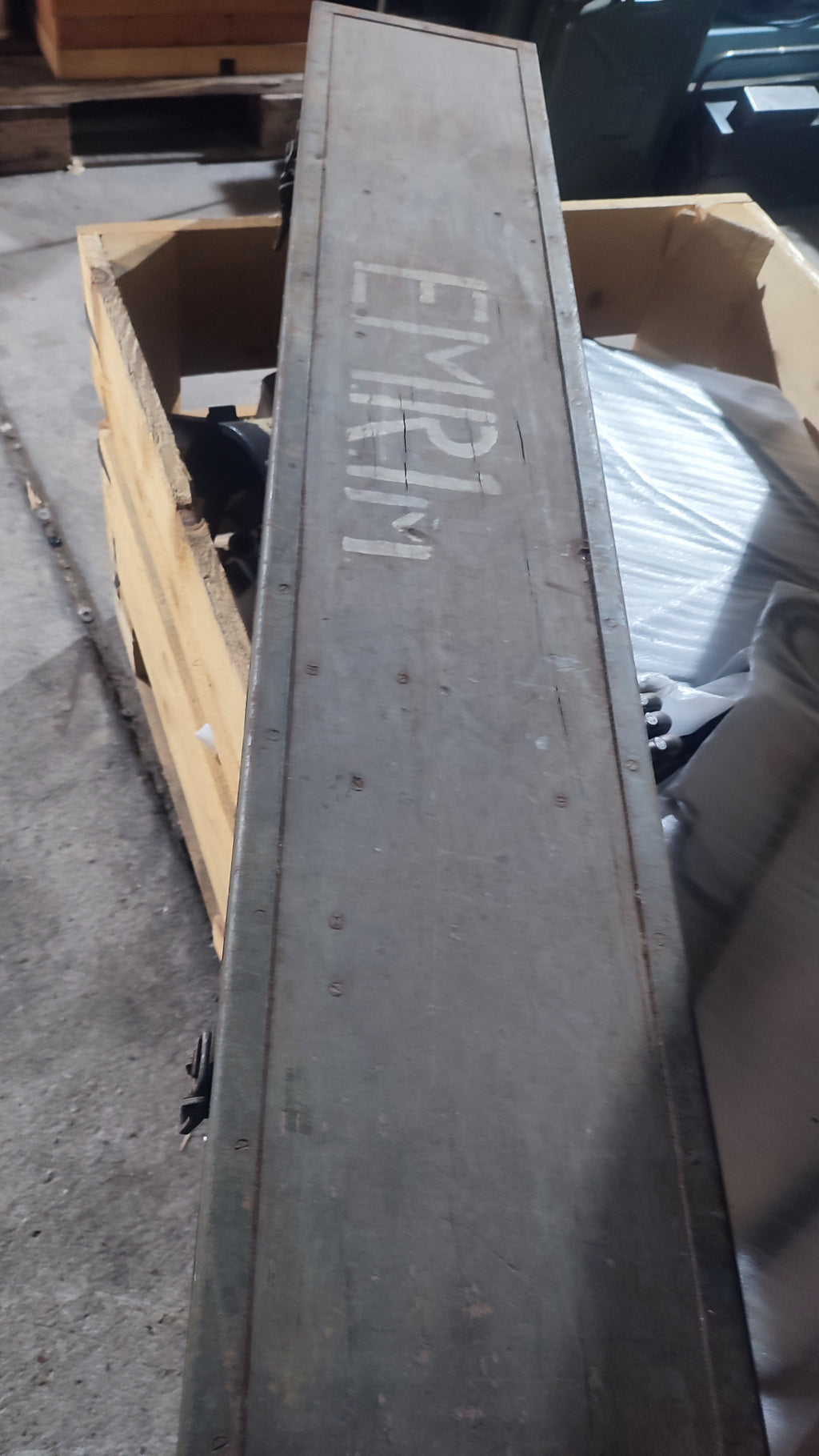 Kiste f. Entfernungsmesser, ca. 1941-1944, Sammlerstück (Überwiegend aus Holz)