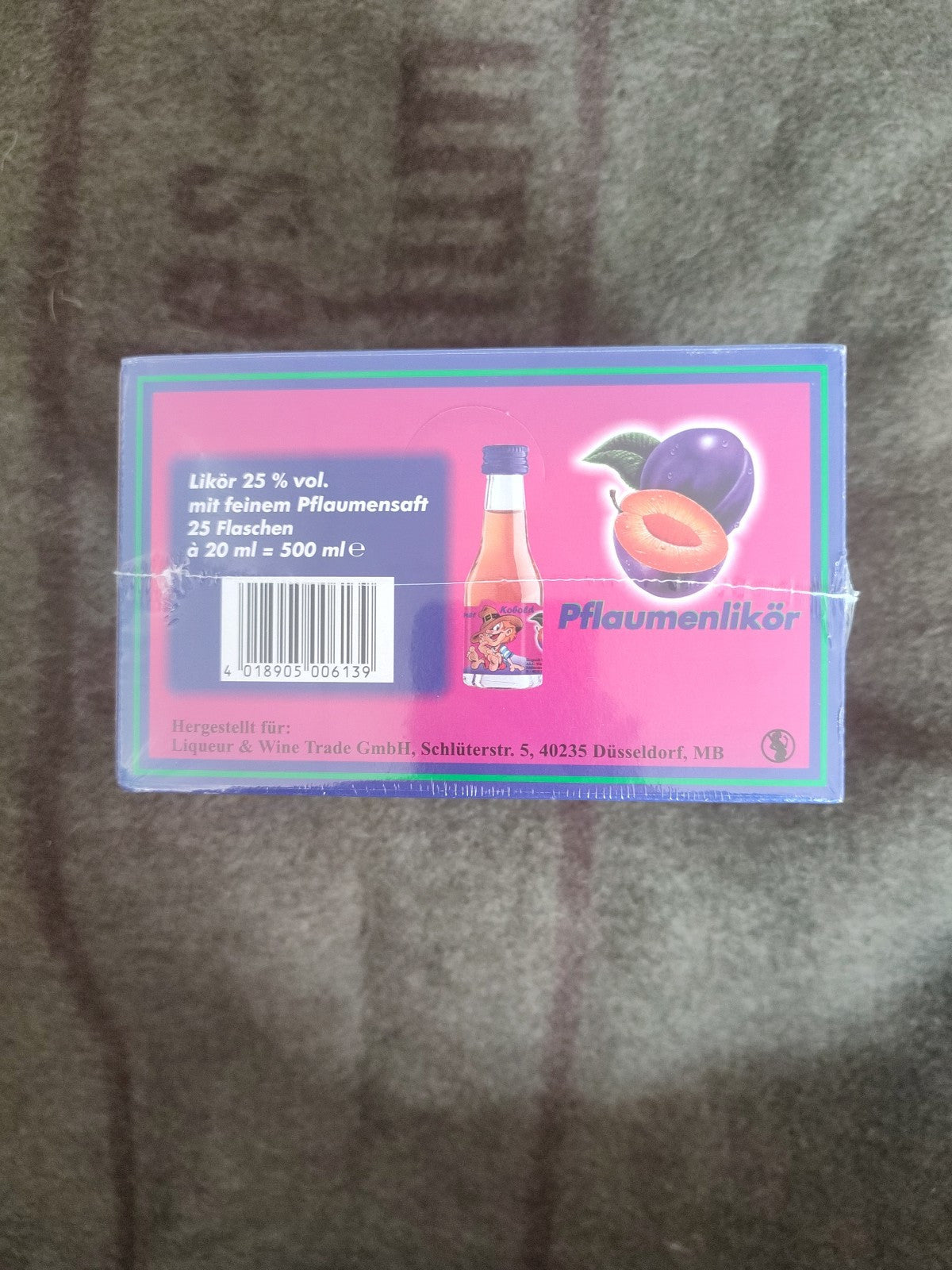 Kleiner Kobold; 25 x 20 ml/ 25% vol.; Pflaumenlikör