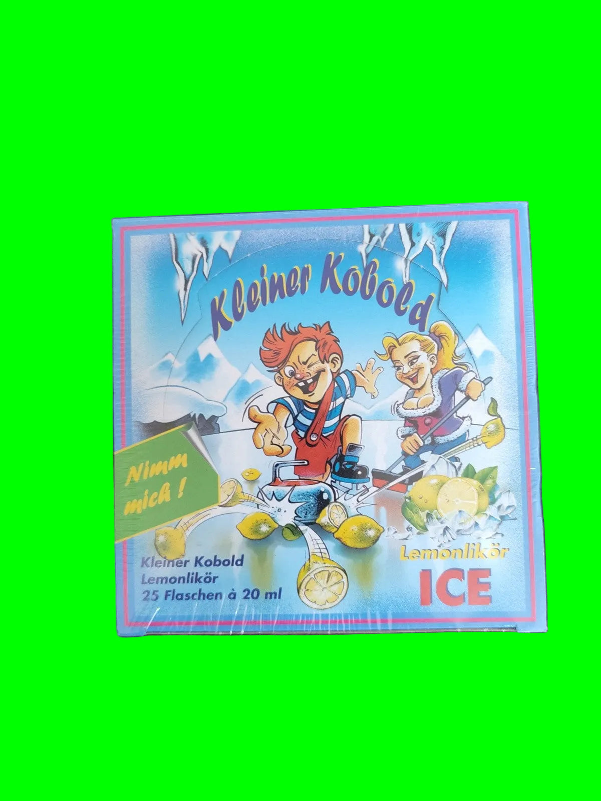 Kleiner Kobold; 25 x 20 ml/ 17% vol.; Lemonlikör ICE