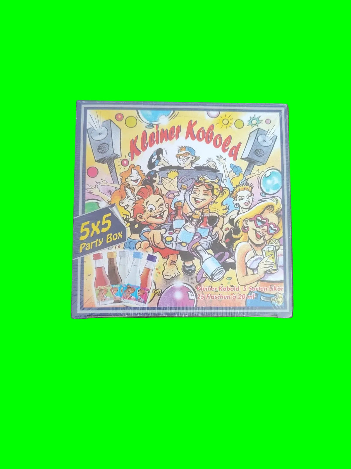 Kleiner Kobold; 5 x 5 Party Box; ~ 25 x 20 ml/ 17% - 25%vol.