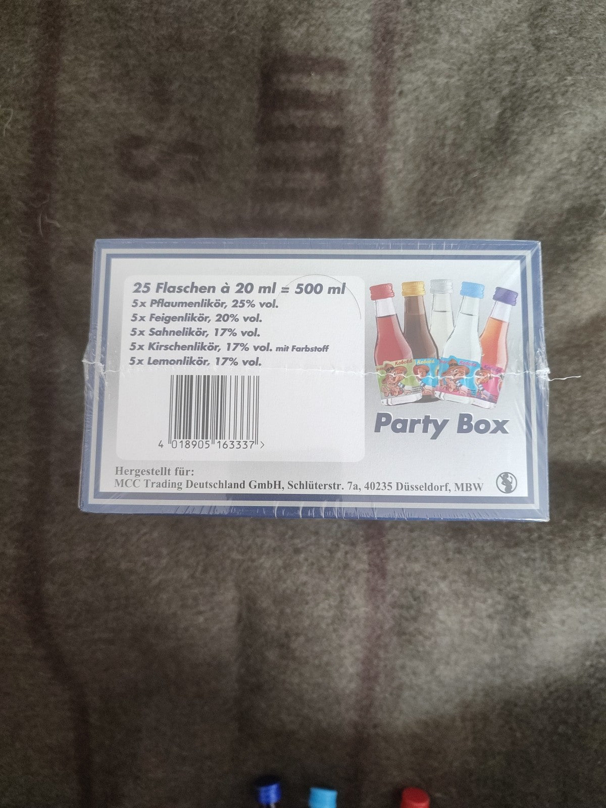 Kleiner Kobold; 5 x 5 Party Box; ~ 25 x 20 ml/ 17% - 25%vol.