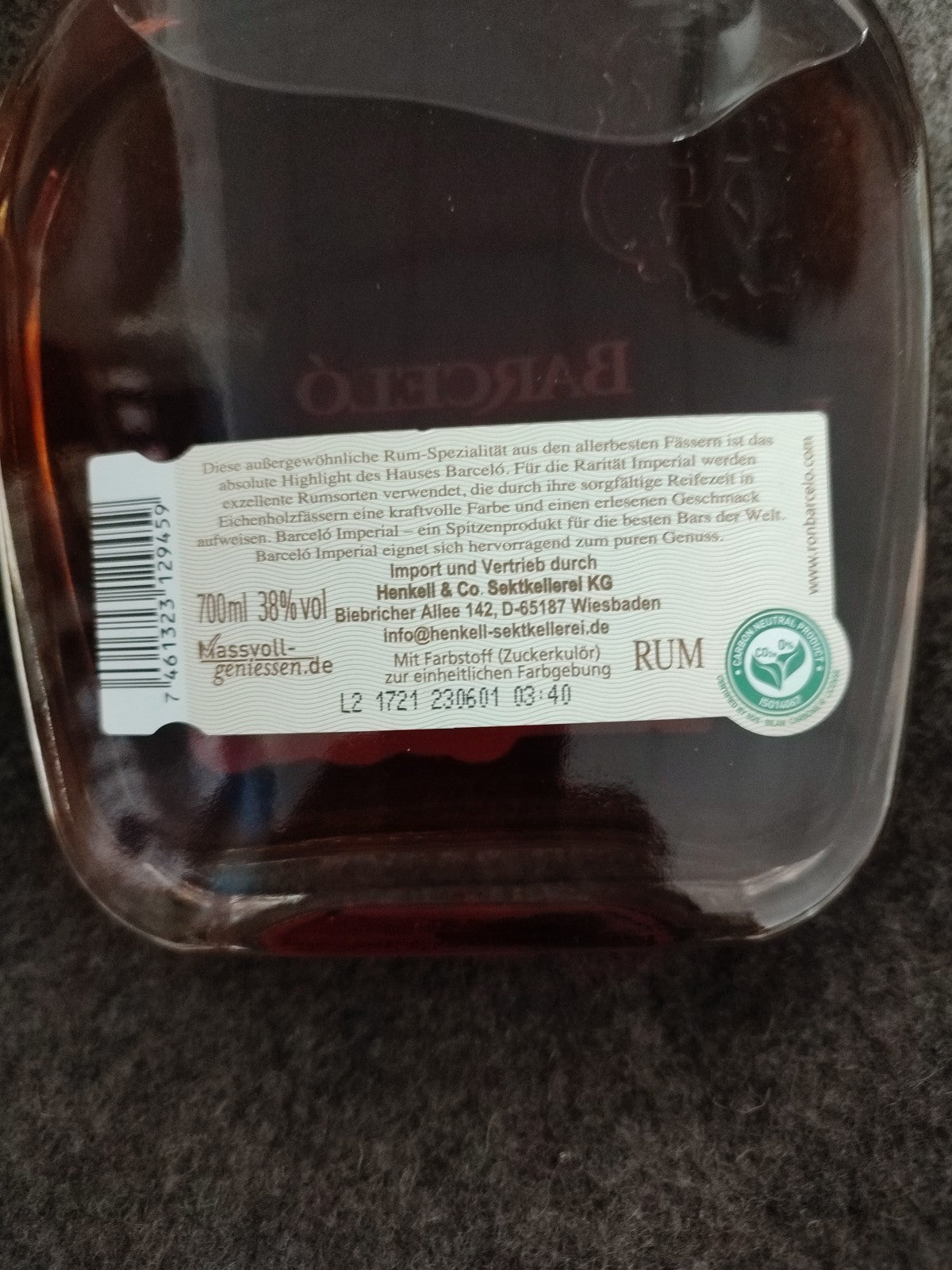 Barcelo Imperial, á 0,7 L (38% Vol.)