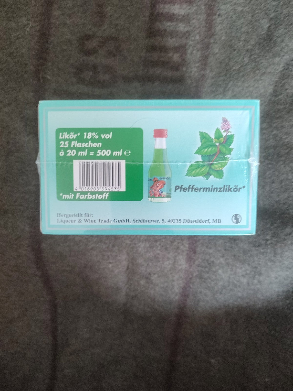 Kleiner Kobold; 25 x 20 ml/ 18% vol.; Pfefferminzlikör