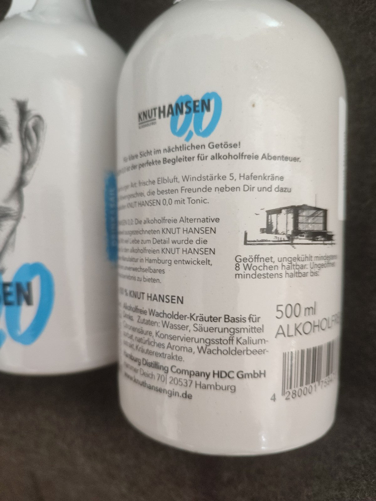 2 x Knut Hansen Alkoholfrei; á 0,5 l)