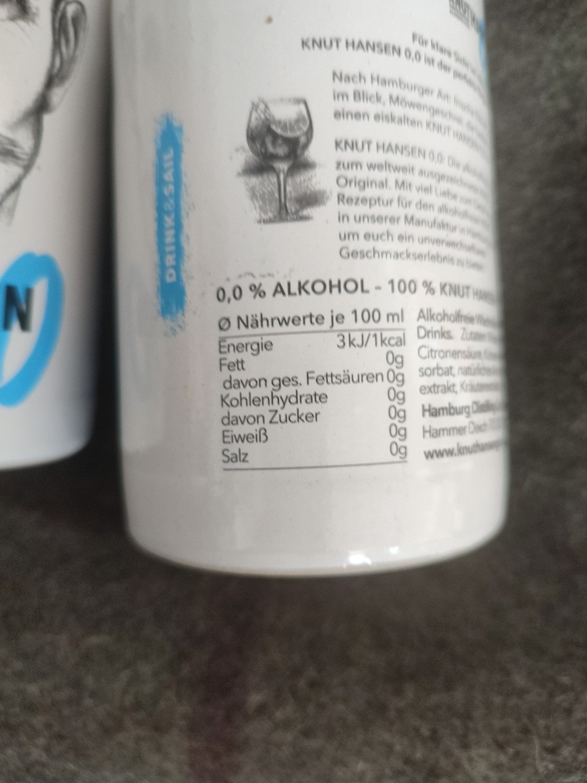 2 x Knut Hansen Alkoholfrei; á 0,5 l)
